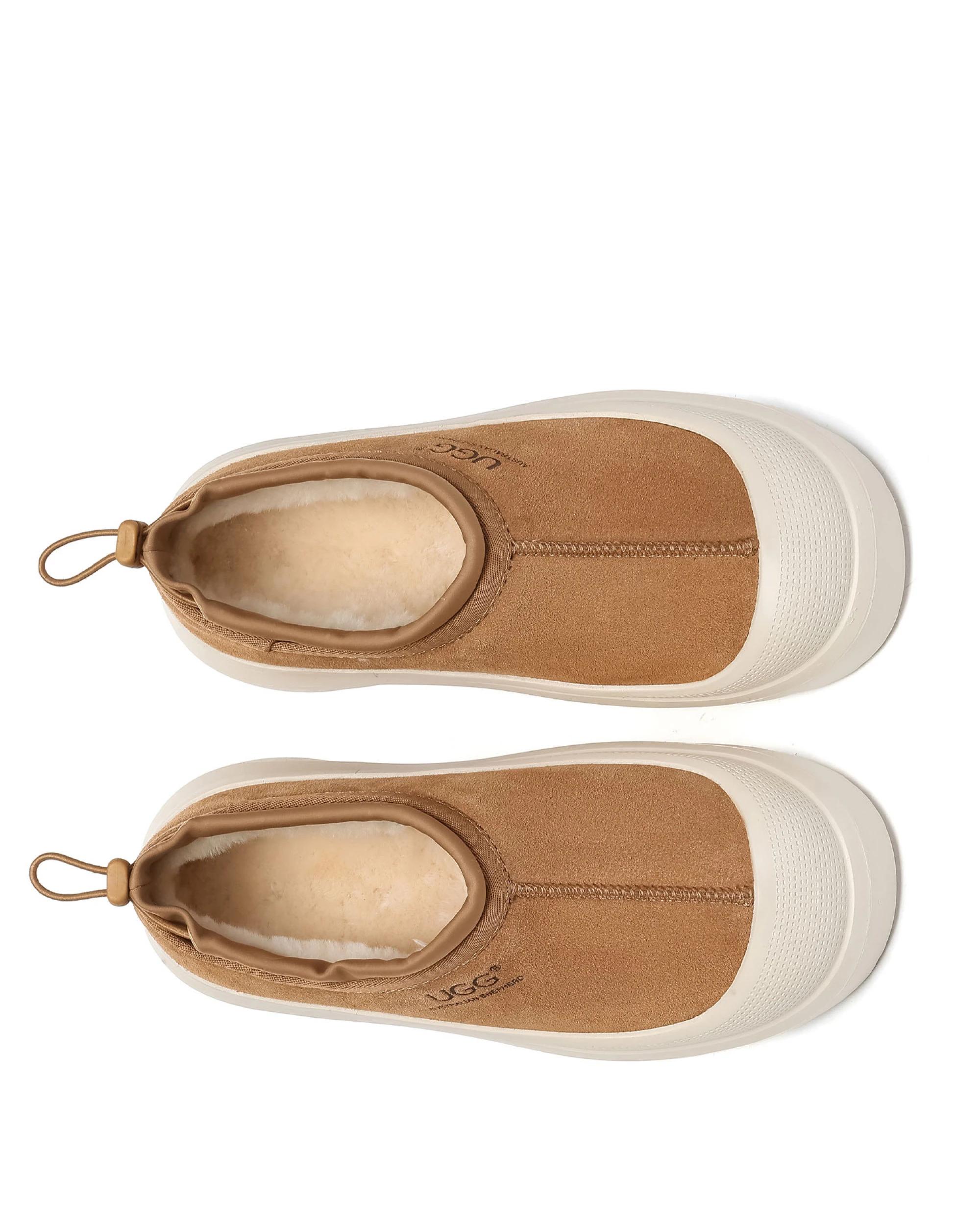 5 Australian Shepherd UGG Harlow Slippers BEIGE WHITE, 5 of 5