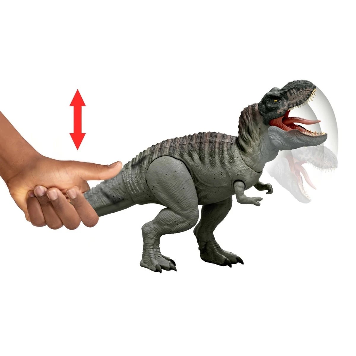 3 Jurassic World Rebirth Power Devour Tyrannosaurus Rex Figure, 3 of 6