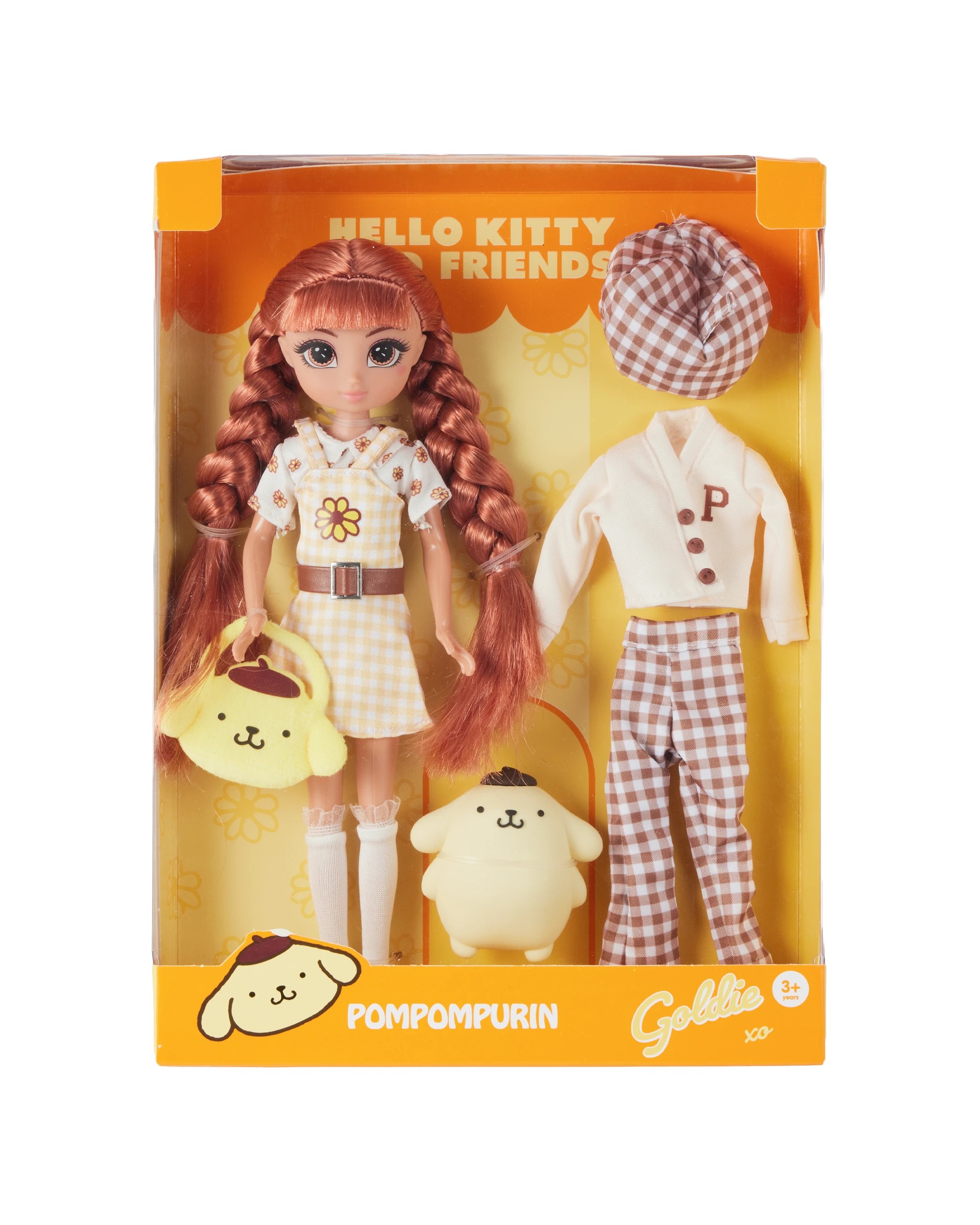 1 Sanrio Hello Kitty and Friends Pompompurin and Goldie Playset, 1 of 8