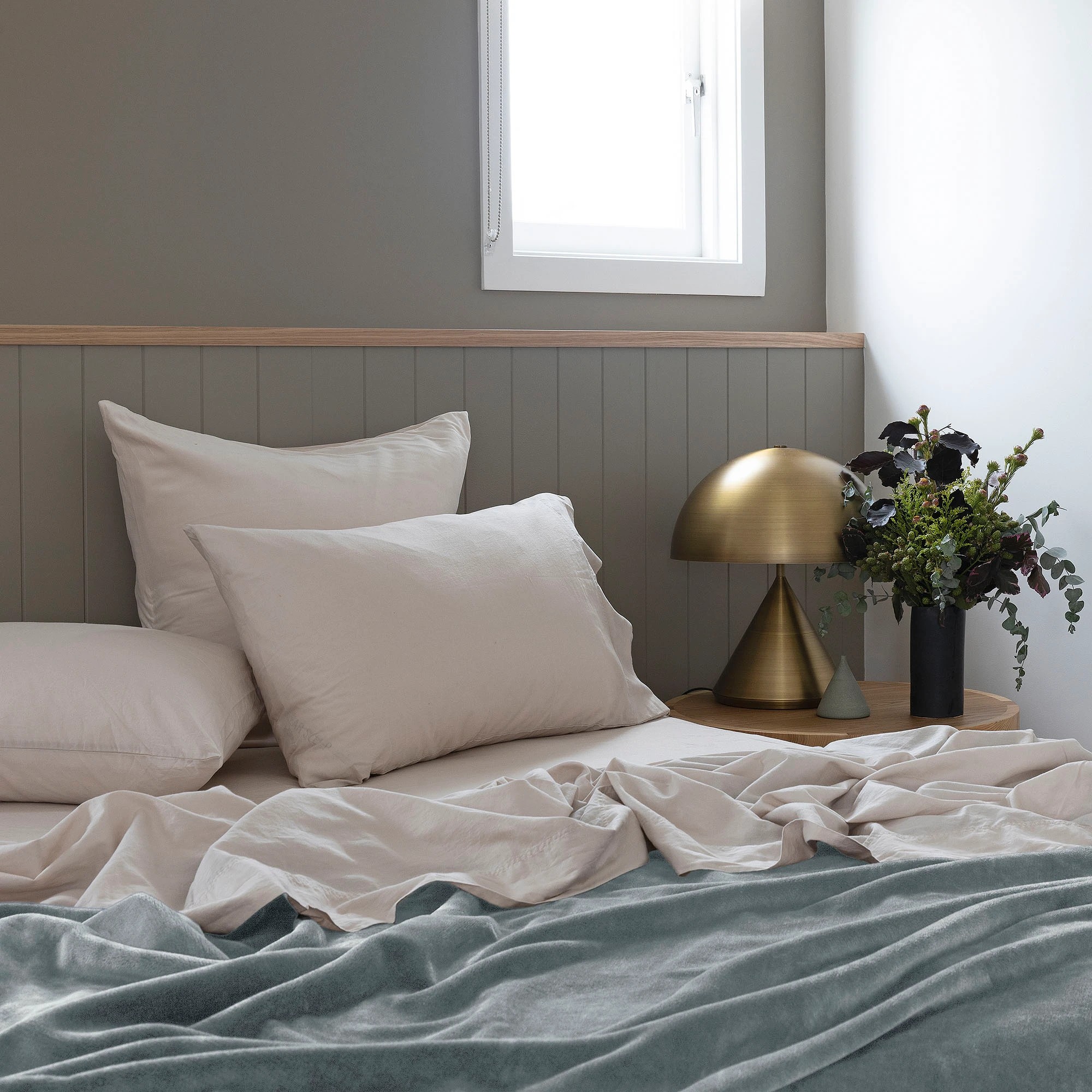 2 Bambury Solid Ultraplush Polyester Cosy Blanket Steel - Super King Bed - Blue, 2 of 4