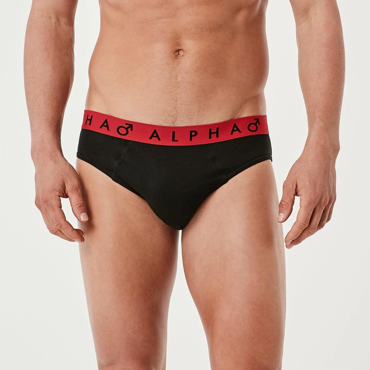 5 5 Pack Attached Elastic Hipster Briefs BLACK BRIGHT, 5 of 10