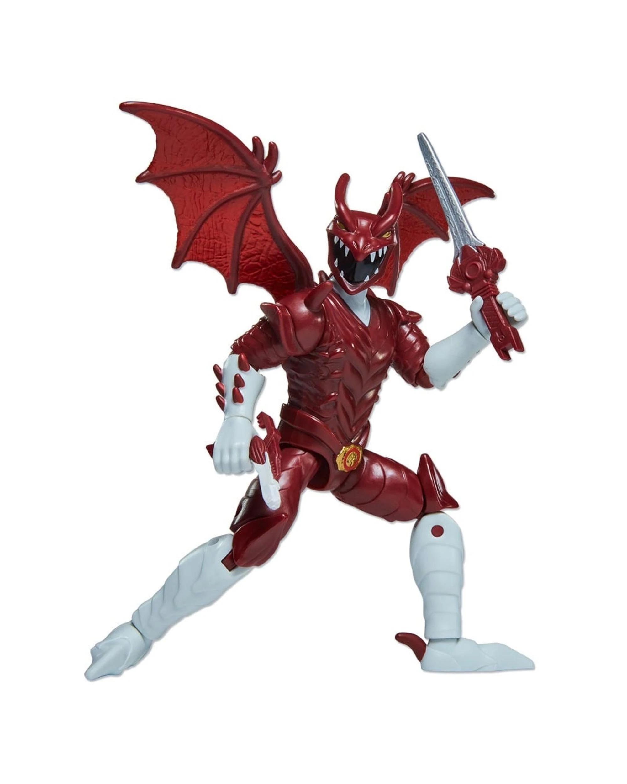 4 Godzilla vs Mighty Morphin Power Rangers II Red Rodan Kaiju Ranger Action Figure, 4 of 4