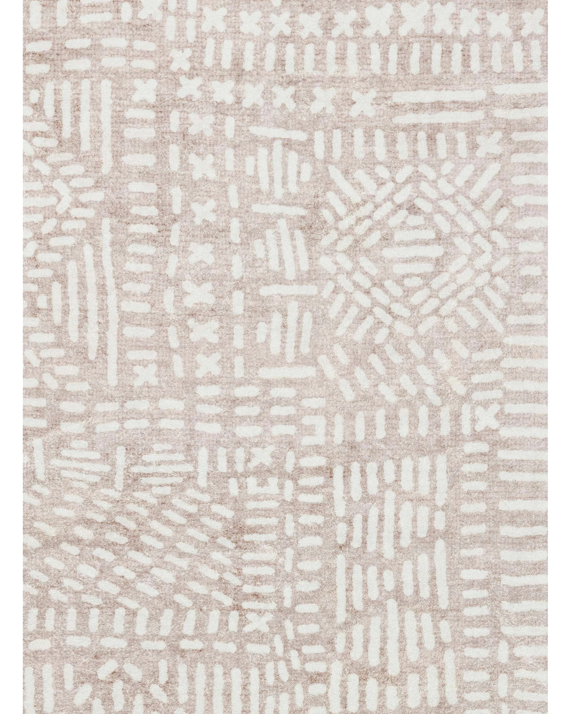 4 Loopsie Kati Tribal Washable Round Rug-240cm x 240cm - Brown, 4 of 5