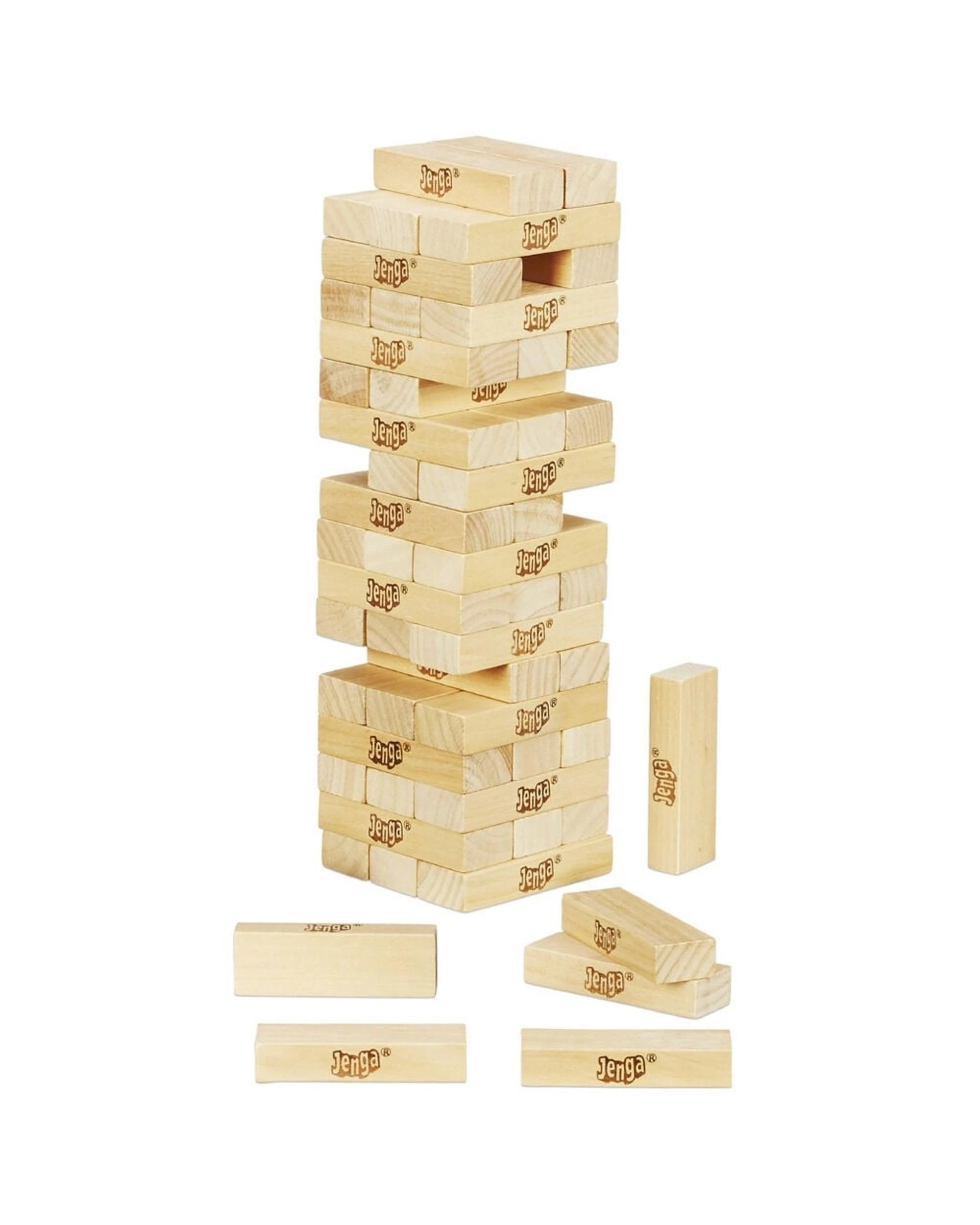 2 Jenga Classic Board Game with Digital Dice, 2 of 7