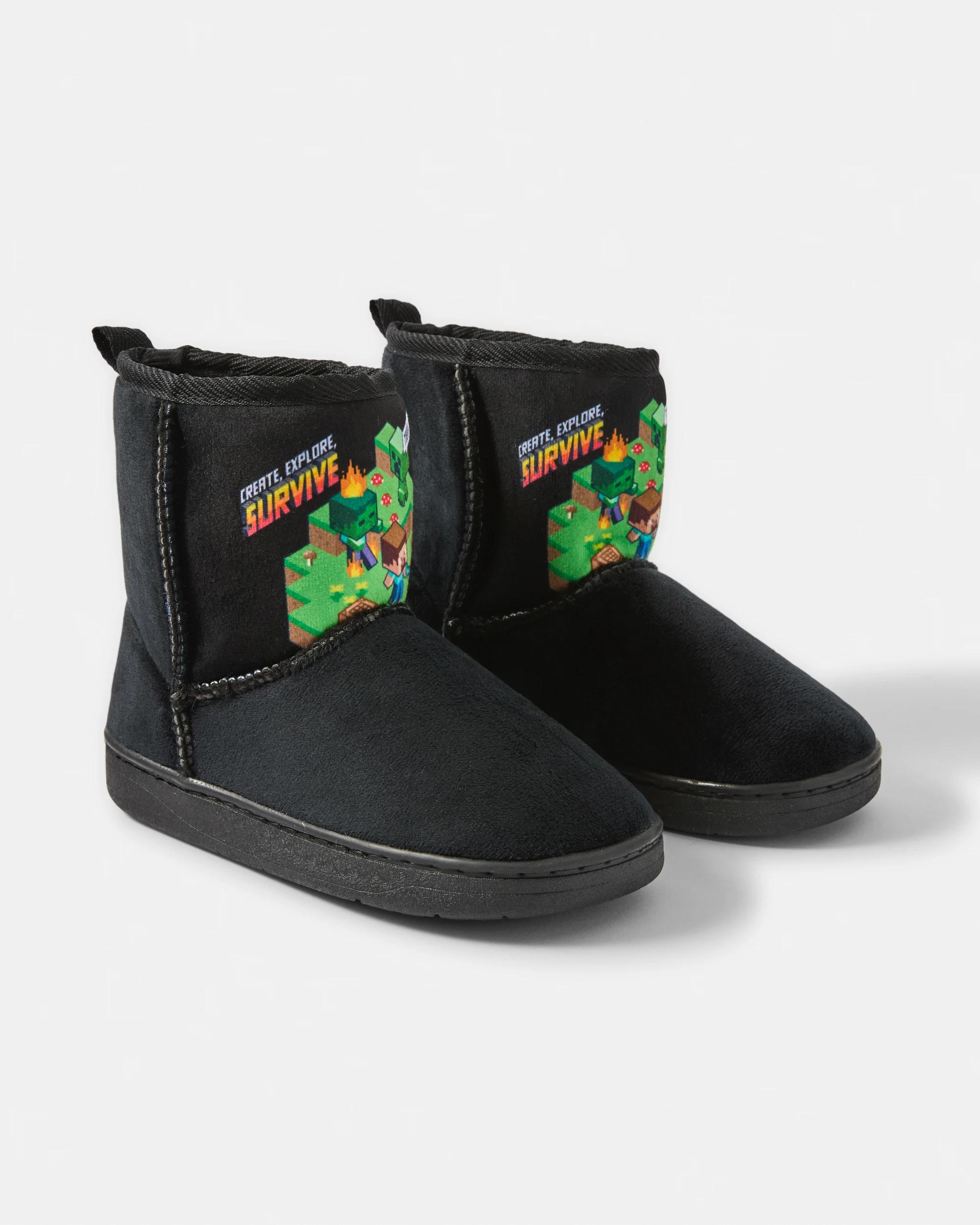 2 Minecraft License Slipper Boots Minecraft, 2 of 6