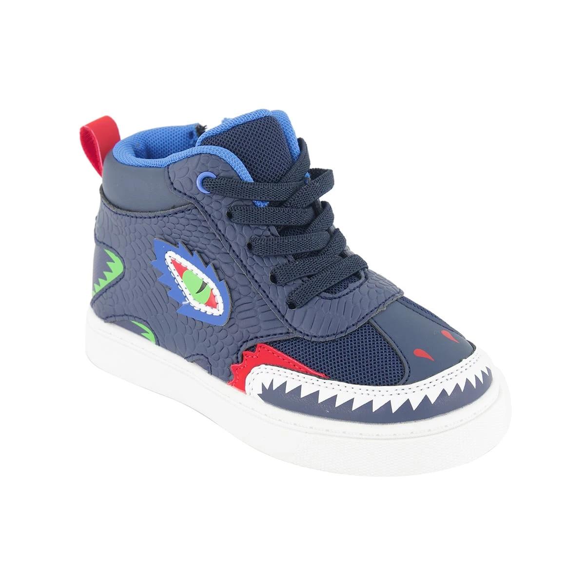 1 Junior Casual Shoes Dino Navy, 1 of 5