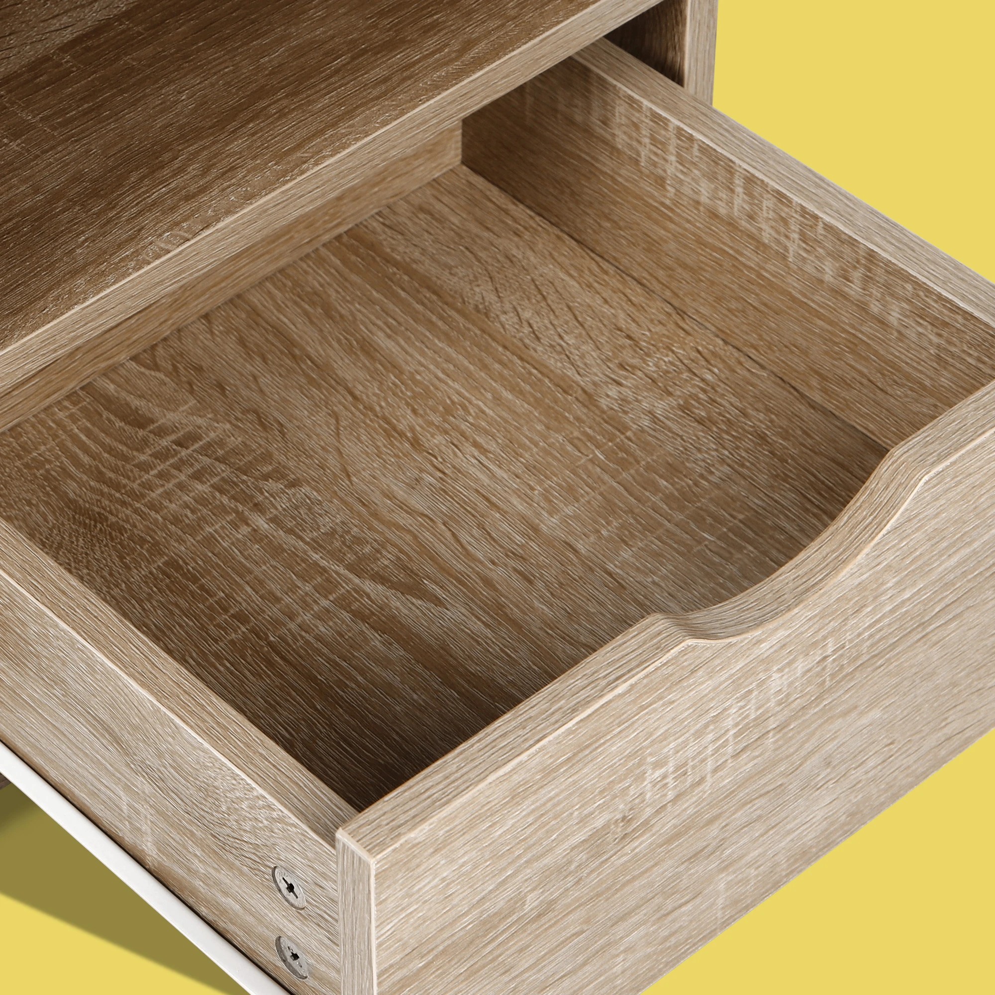 8 Alfordson Bedside Table Nightstand Storage Cabinet Side End Drawers - Wood, 8 of 10