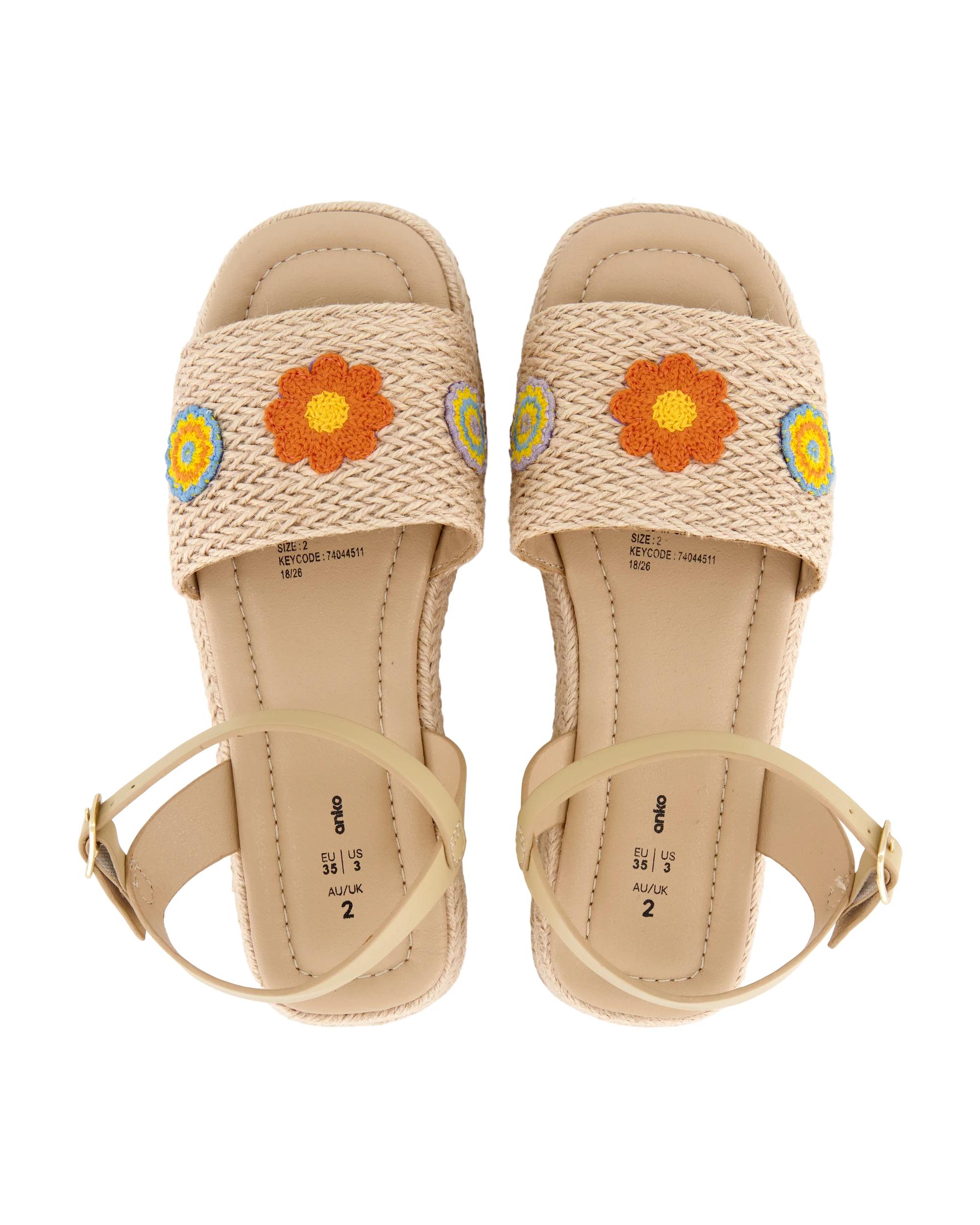 3 Senior Plaided Sandals Plaitflowr, 3 of 4