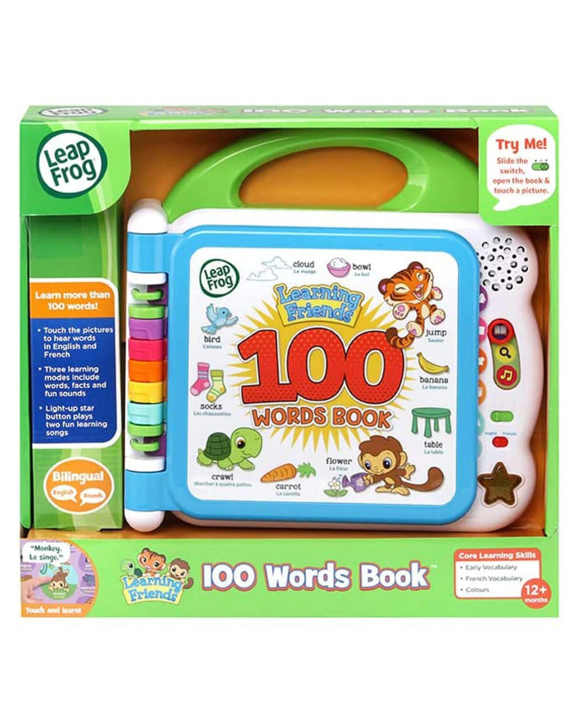 1 LeapFrog Learning Friends 100 Words Book English/French Educational Toy, 1 of 3