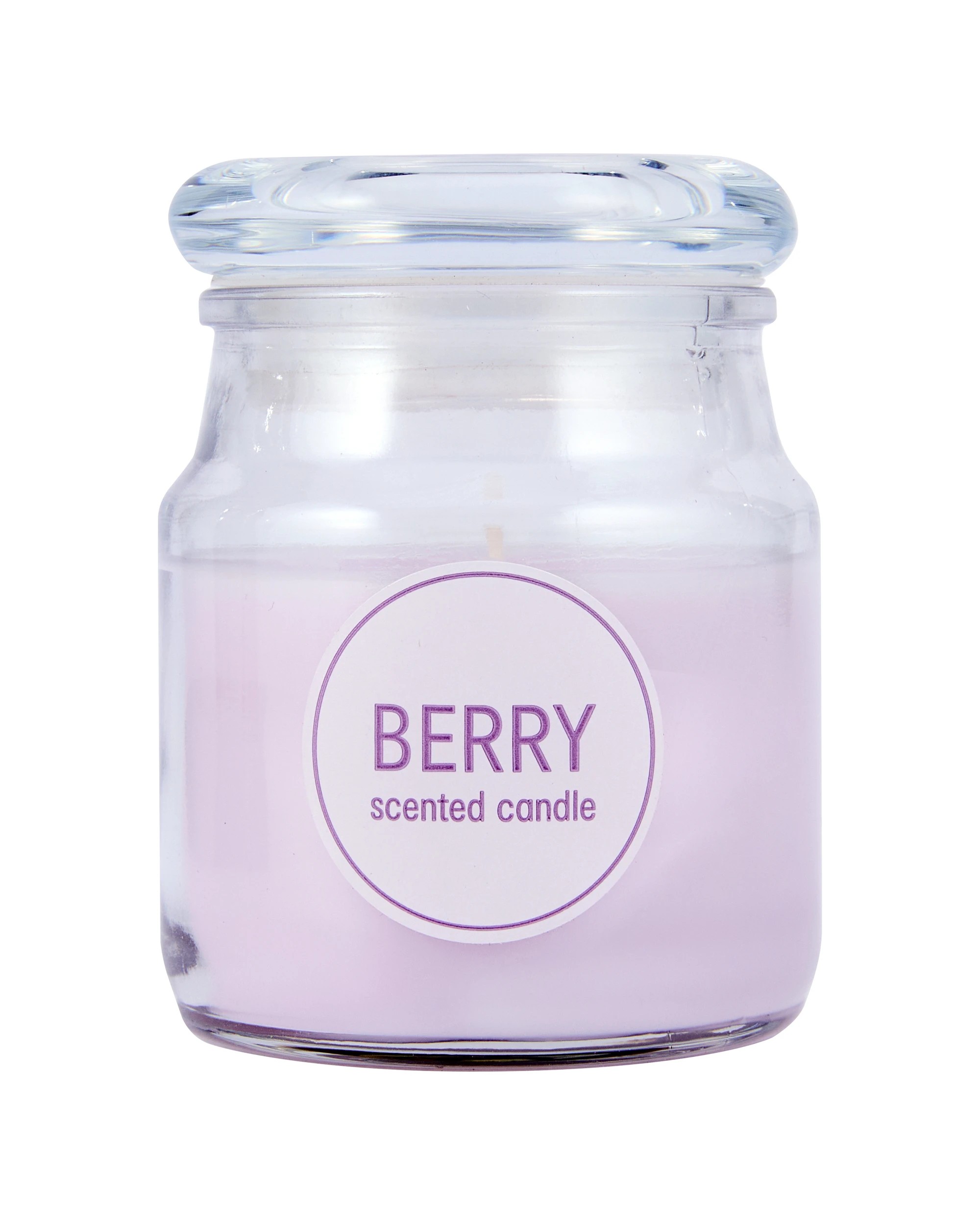 1 Berry Glass Jar Candle, 1 of 5