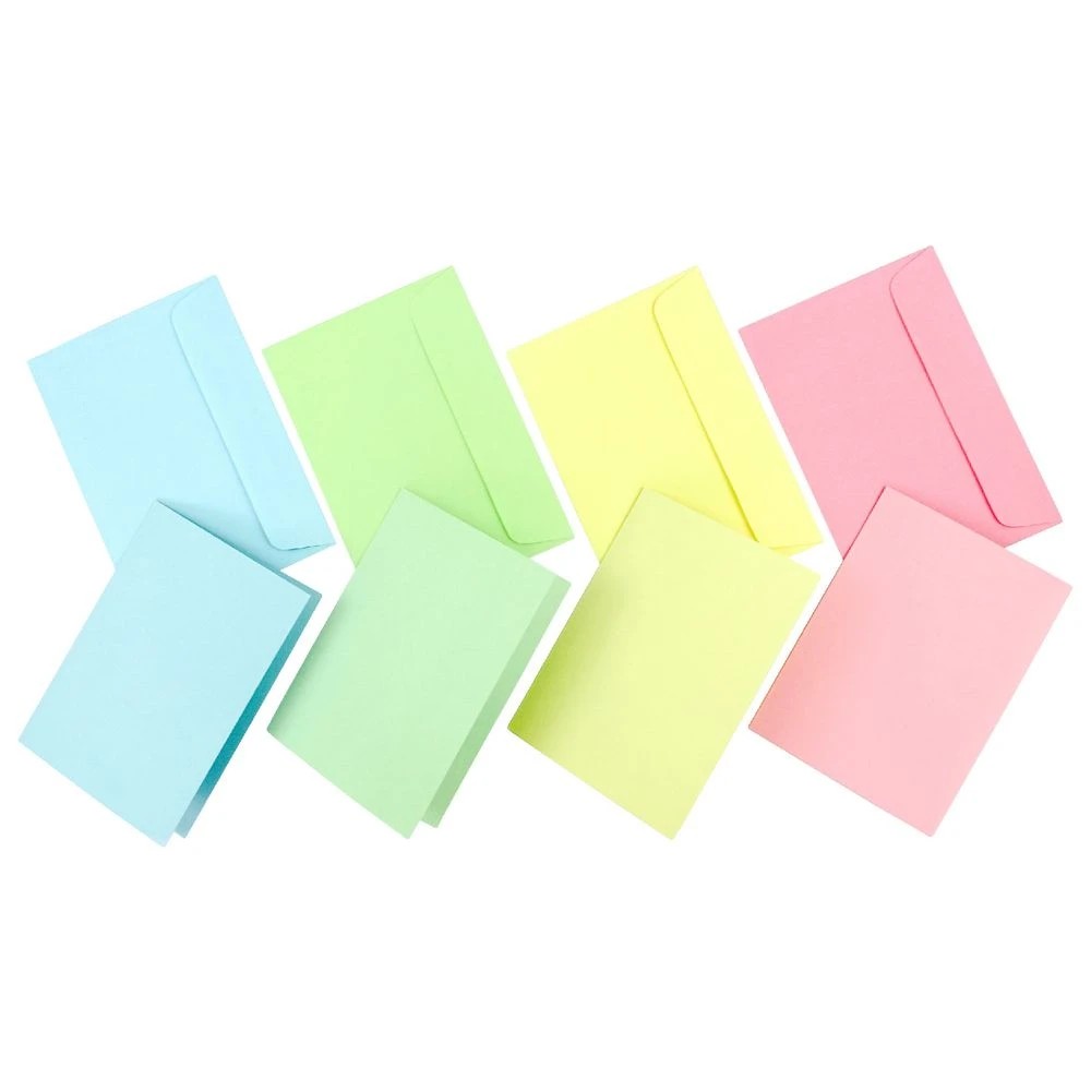 2 Quill A6 Cards and Envelopes Pastel 15 Pack, 2 of 4