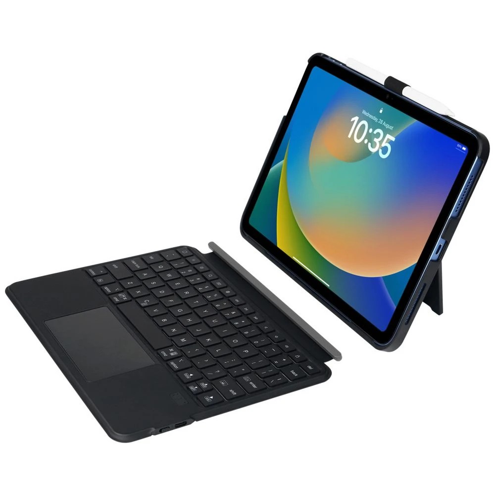 4 J.Burrows Keyboard Folio iPad A16/10th Gen/Air/Pro 11" Black, 4 of 7