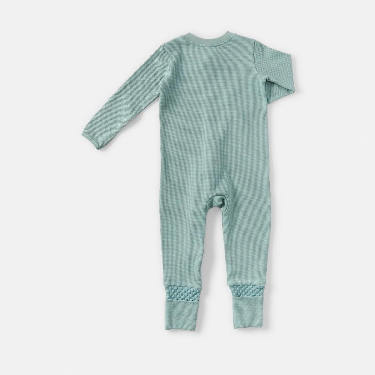 2 Waffle Coverall Surf Green, 2 of 3