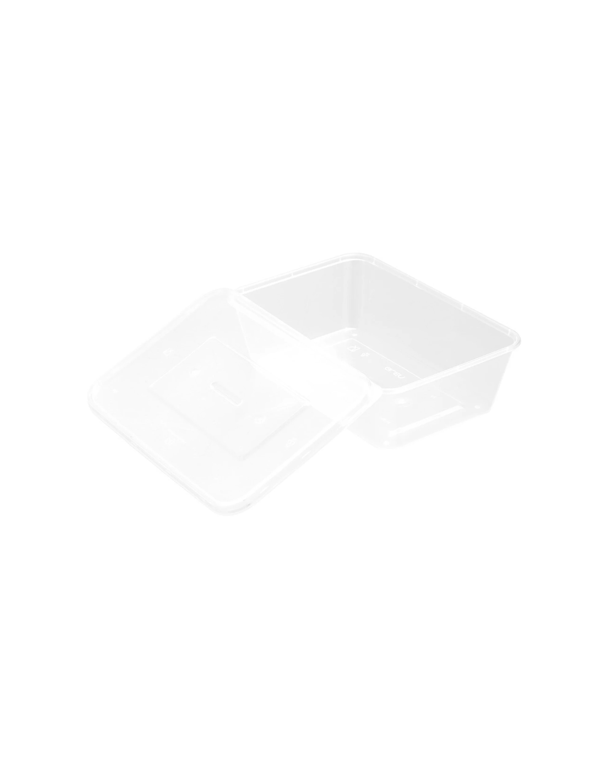 7 Lemon & Lime 3x 25PK Reusable 750ml Rectangle Food Container with Lid Set - Clear, 7 of 7