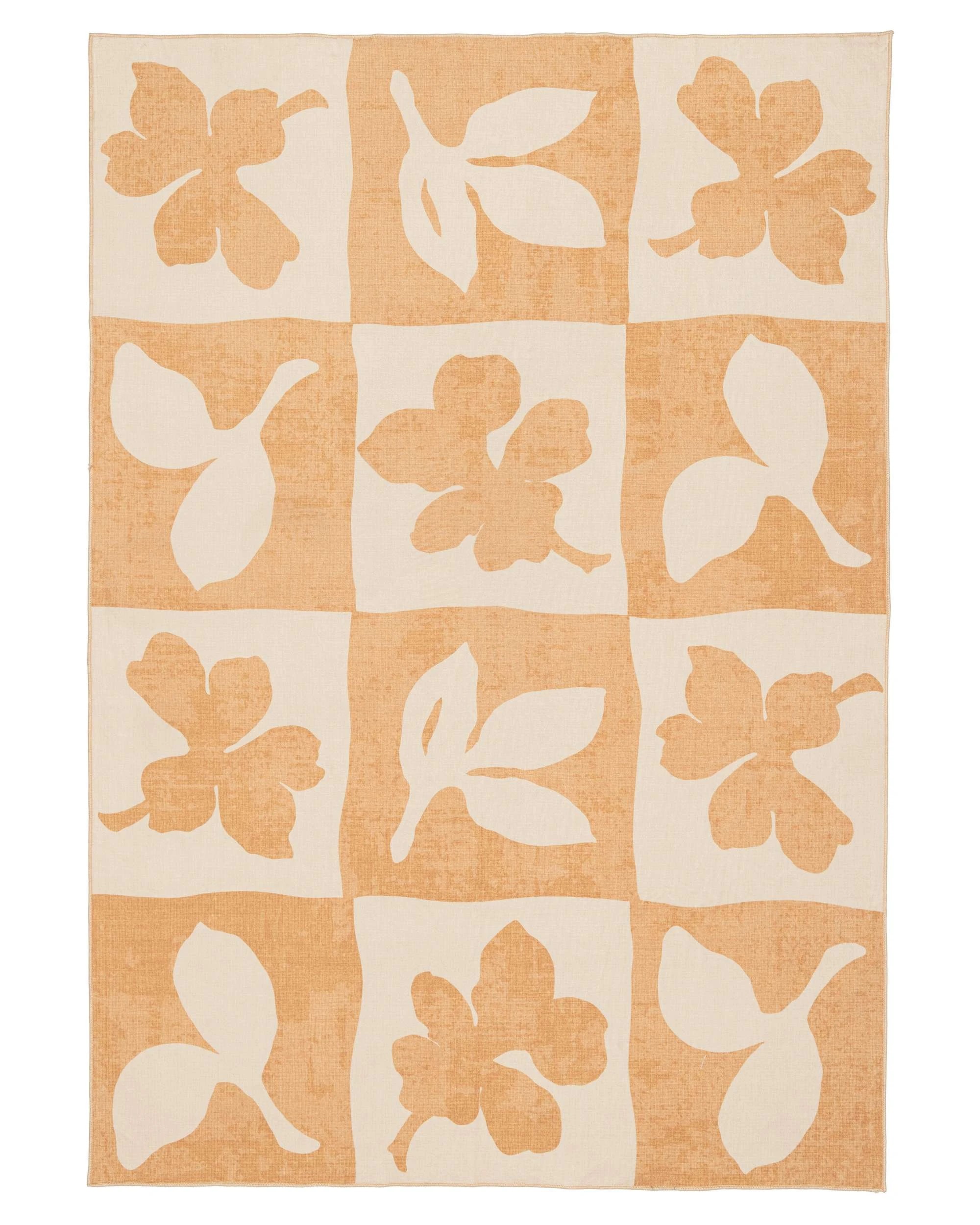 1 Loopsie Holloway Printed Washable Rug-320cm x 230cm - Beige, 1 of 8