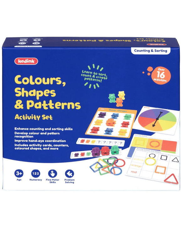 Kadink Colours, Shapes & Patterns Activity Set