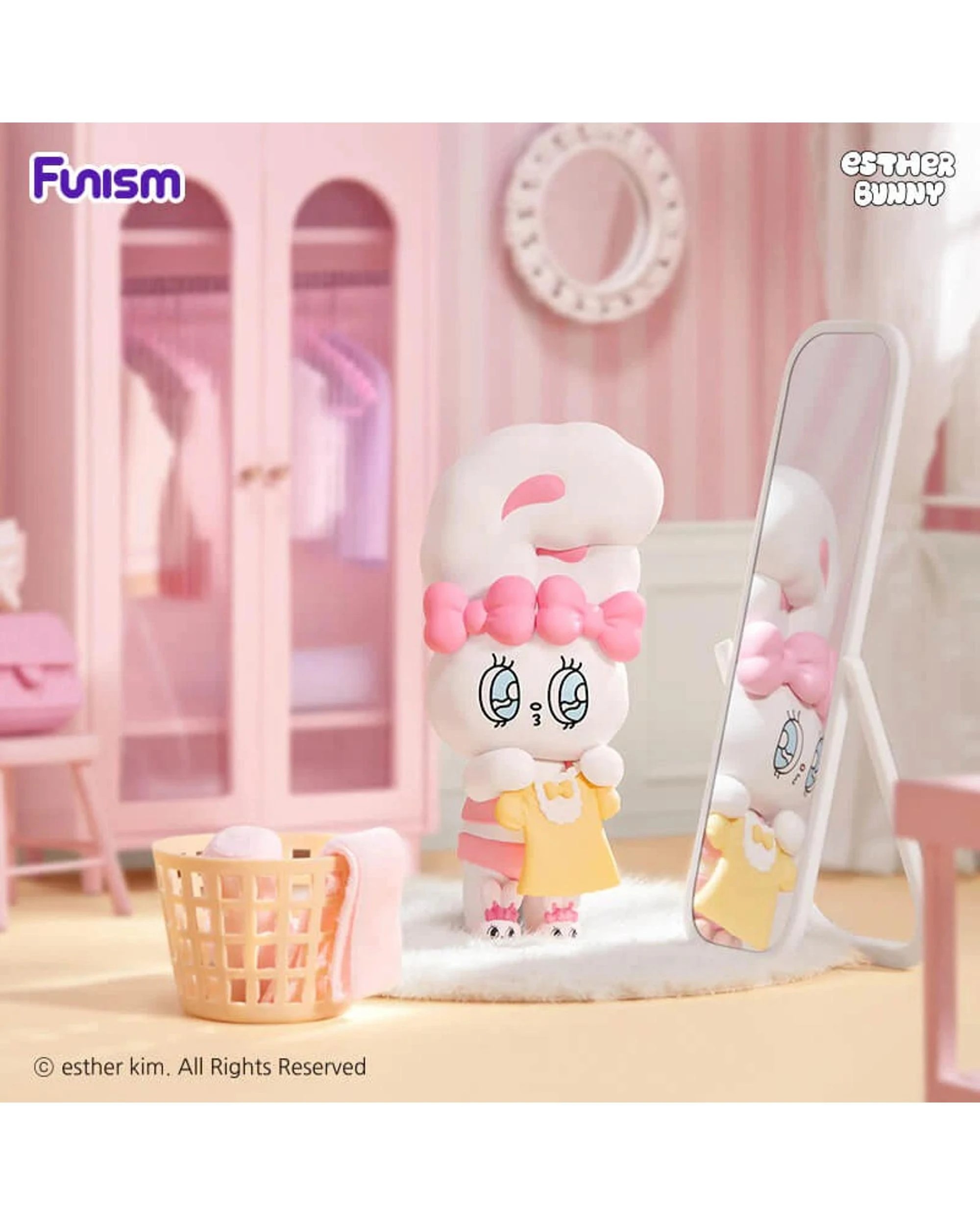 7 Funism Esther Bunny Young Blossom Series Figures Blind Box, 7 of 10