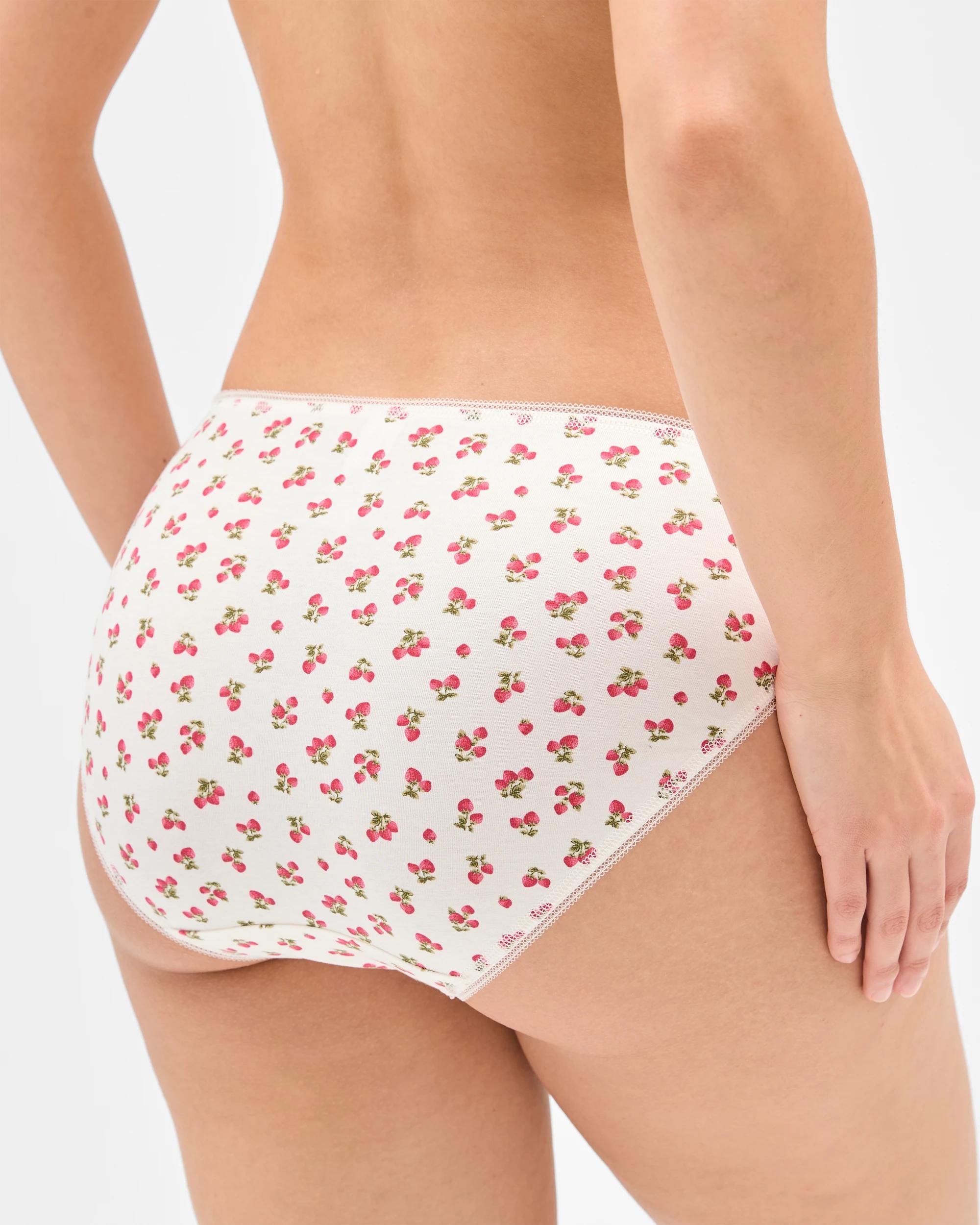 5 Target Woman Australian Cotton 5 Pack Bikini Briefs NAUTICAL STRAWBERRIES, 5 of 5