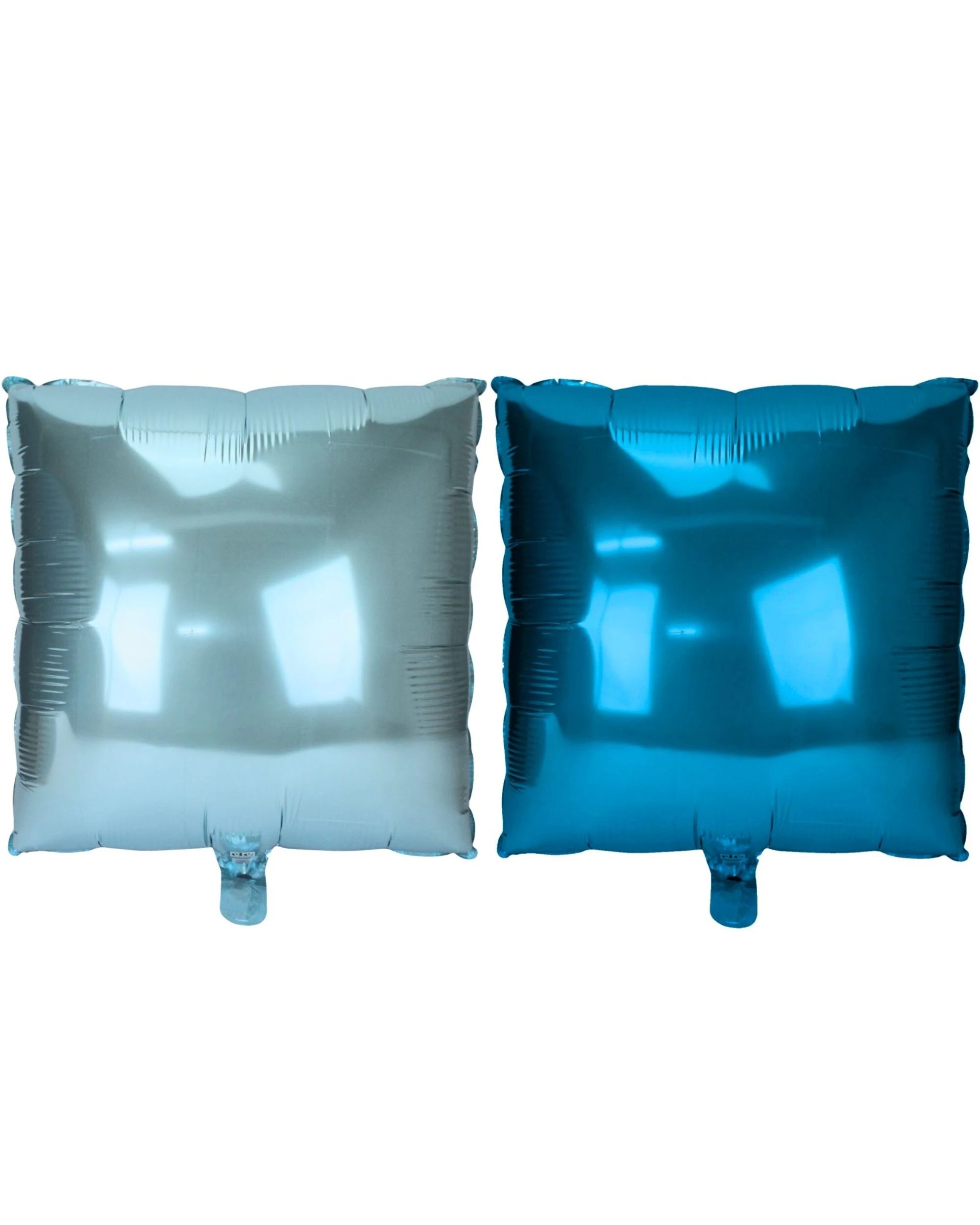 5 Meteor Double Sided 60cm Blue Square Foil Backdrop Balloon - Blue, 5 of 5