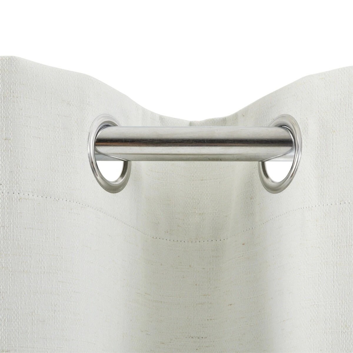 3 Valletta Block Out Curtain - Snow, 3 of 5