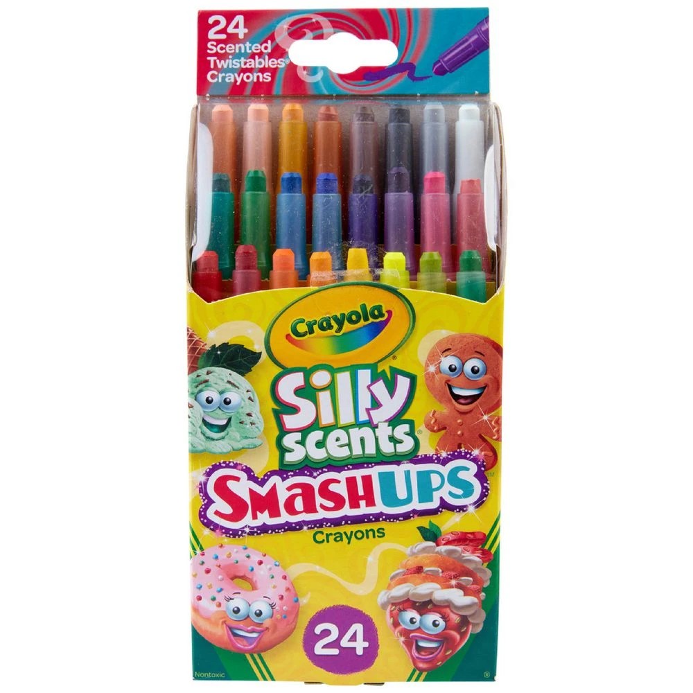 1 Crayola Silly Scents Mini Twistables Crayons 24 Pack, 1 of 4