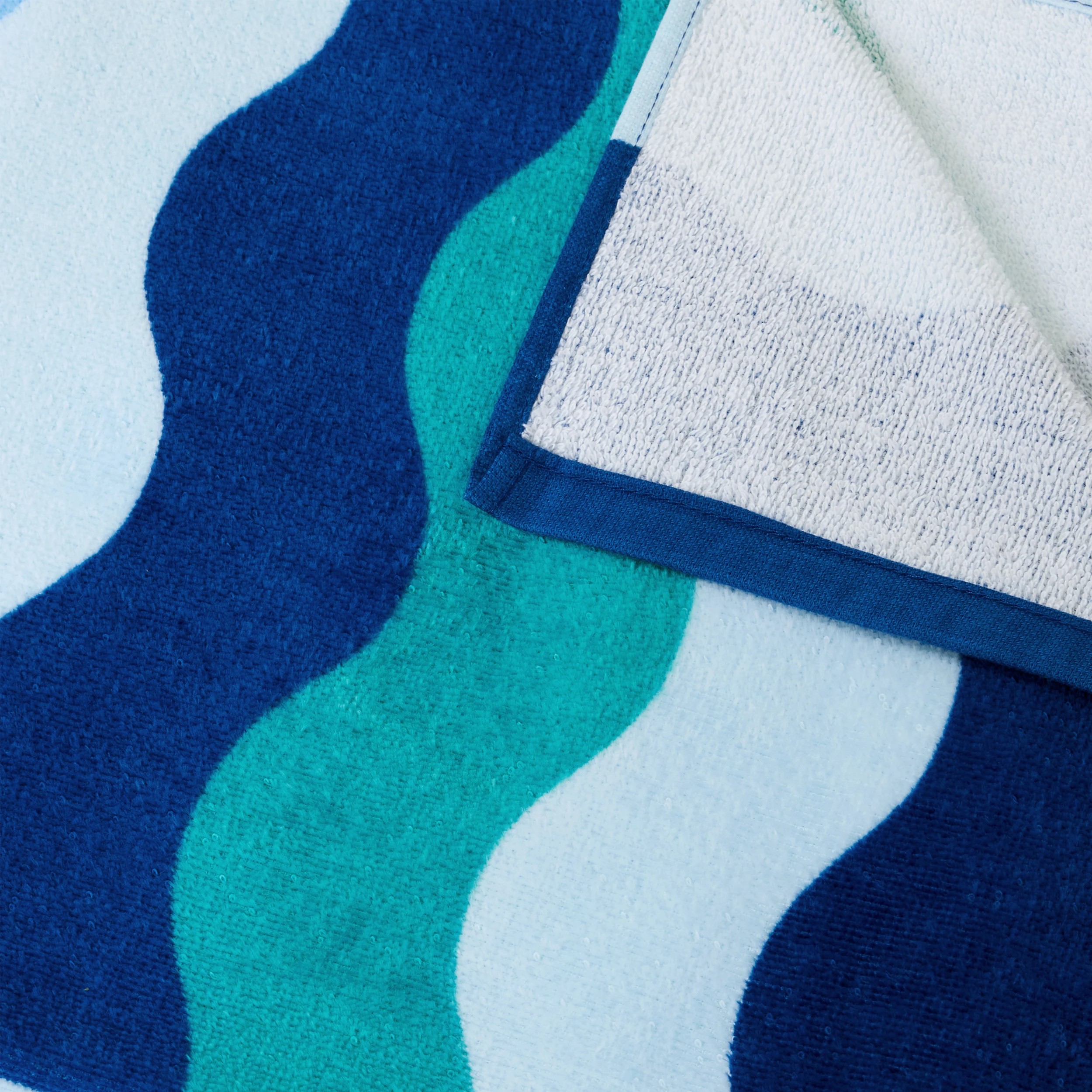 5 Cotton Beach Towel - Wave, 5 of 5
