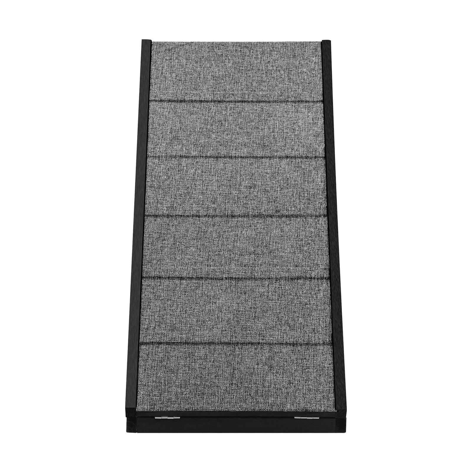 4 Alopet Dog Pet Ramp Adjustable Height Dogs Stairs Bed Sofa Car Foldable 100cm - Black, 4 of 5