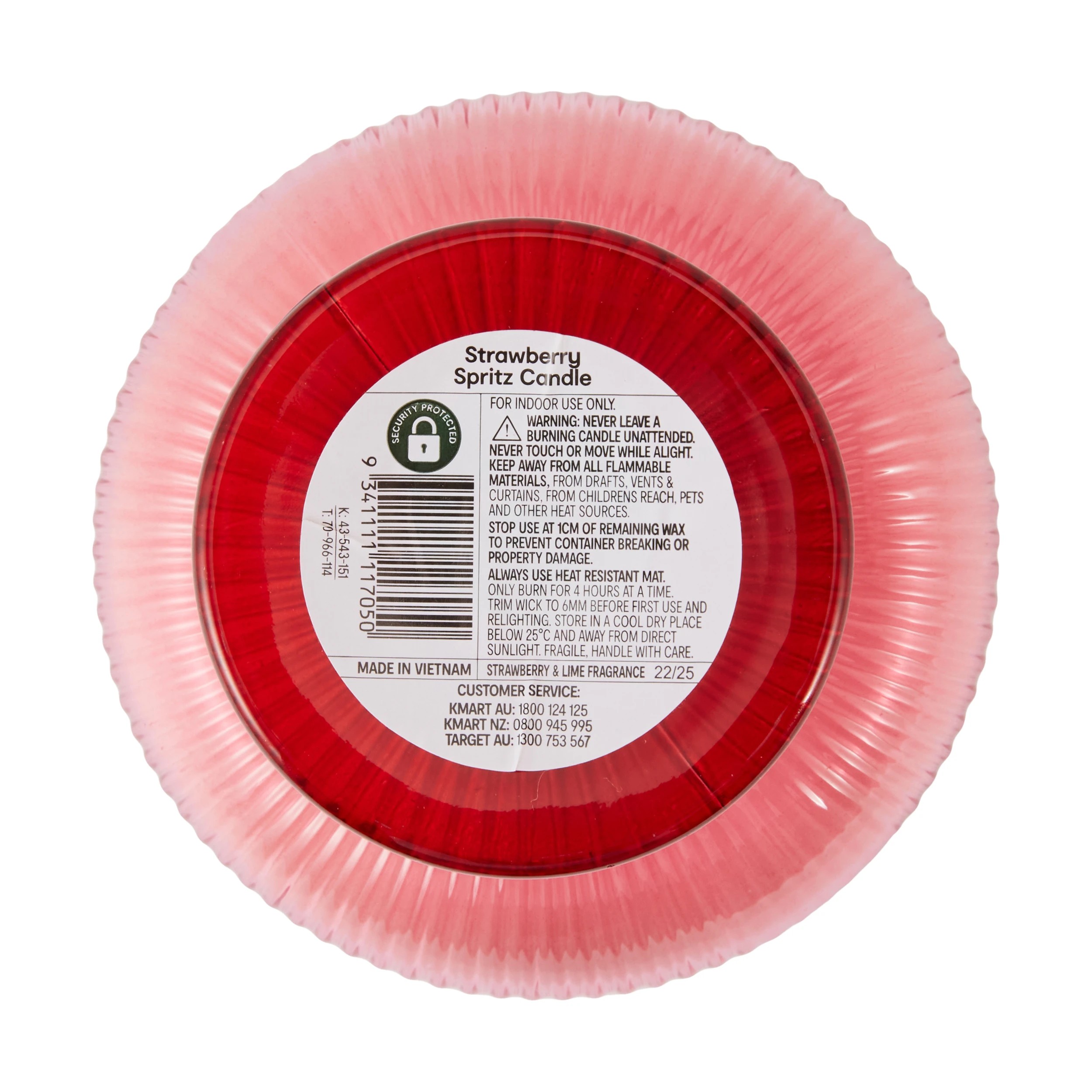 4 Strawberry Spritz Candle, 4 of 4