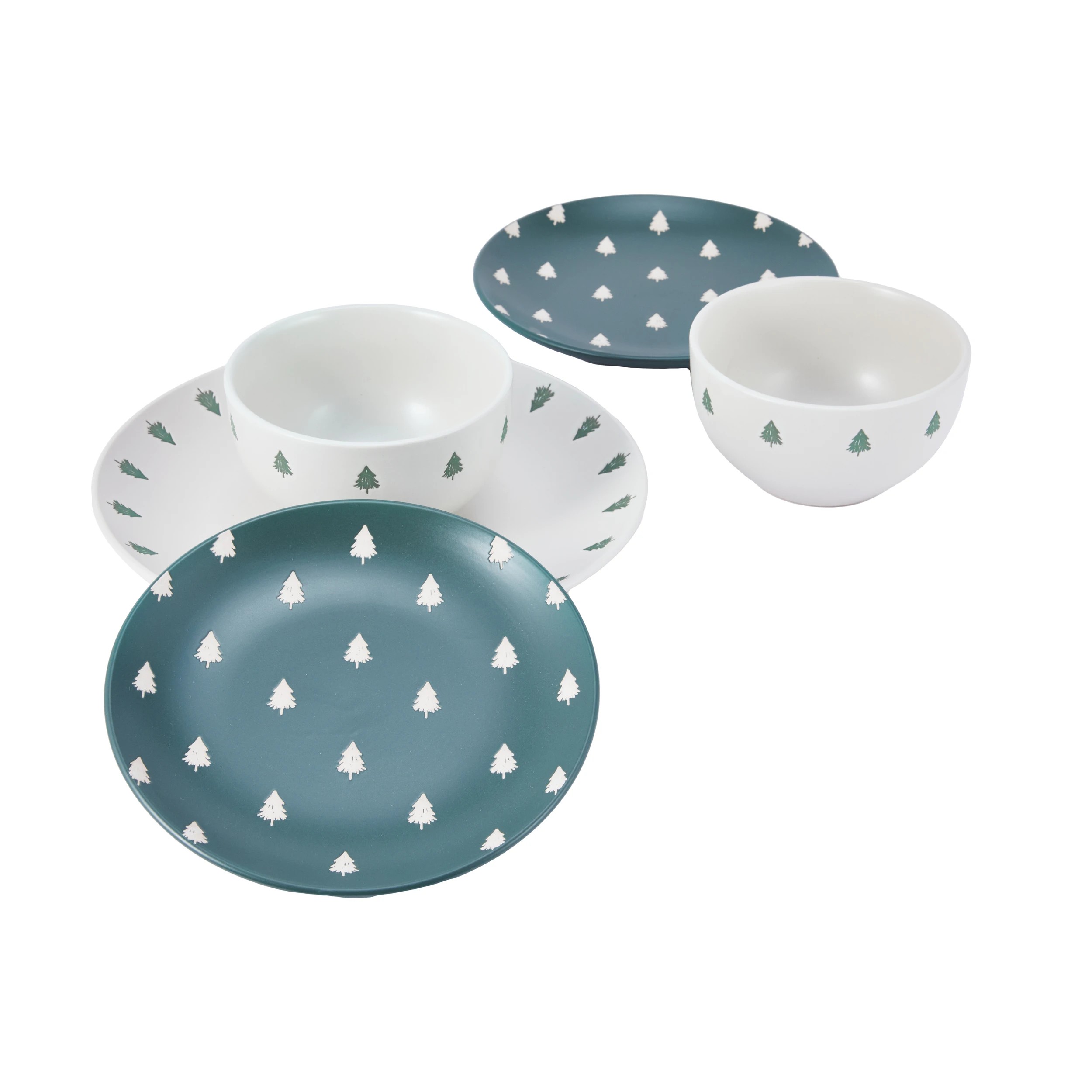 3 12 Piece Natural Trees Dinner Set, 3 of 7