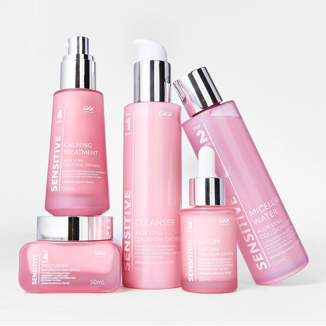 4 OXX Skincare Step 3 AM/PM Sensitive Serum 30ml - Aloe Vera and Colloidal Oatmeal, 4 of 4