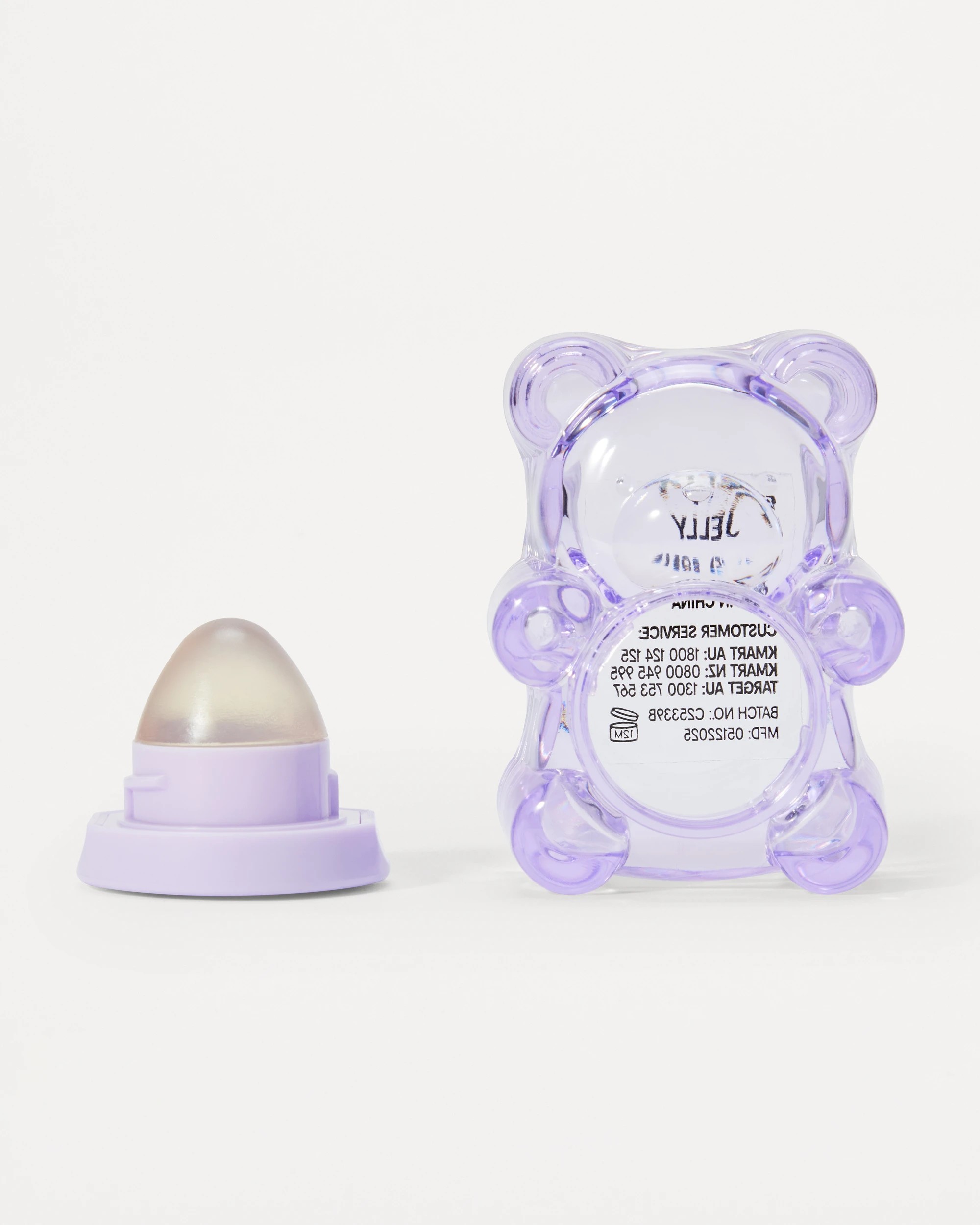 2 OXX Junior Gummy Bear Lip Jelly - Caramel Donuts Scented, 2 of 6