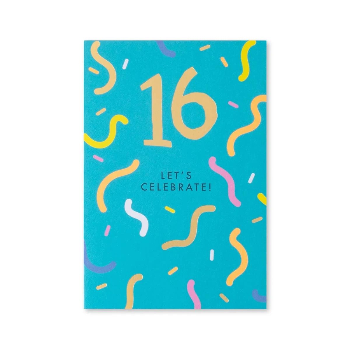 3 Connections from Hallmark 16th Birthday Card - Let's Celebrate!, 3 of 3
