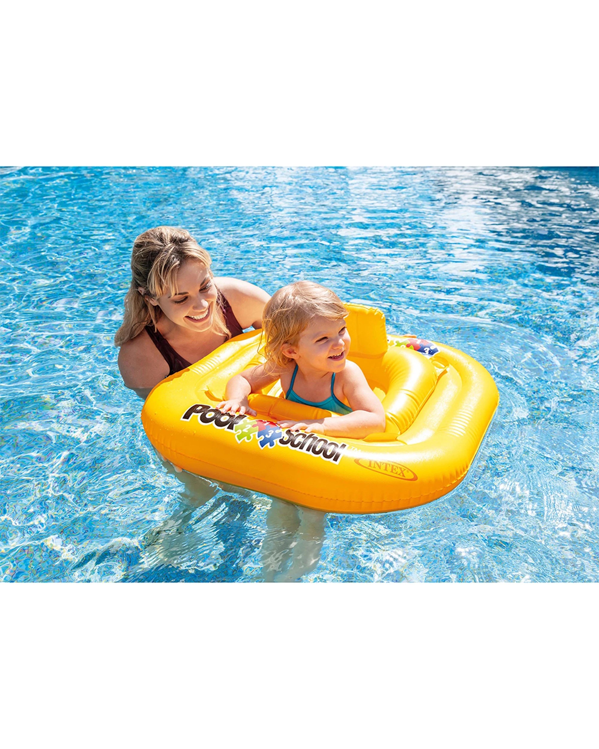 4 Intex 2PK Pool School Deluxe Baby Swimming Inflatable Float - Multi, 4 of 5