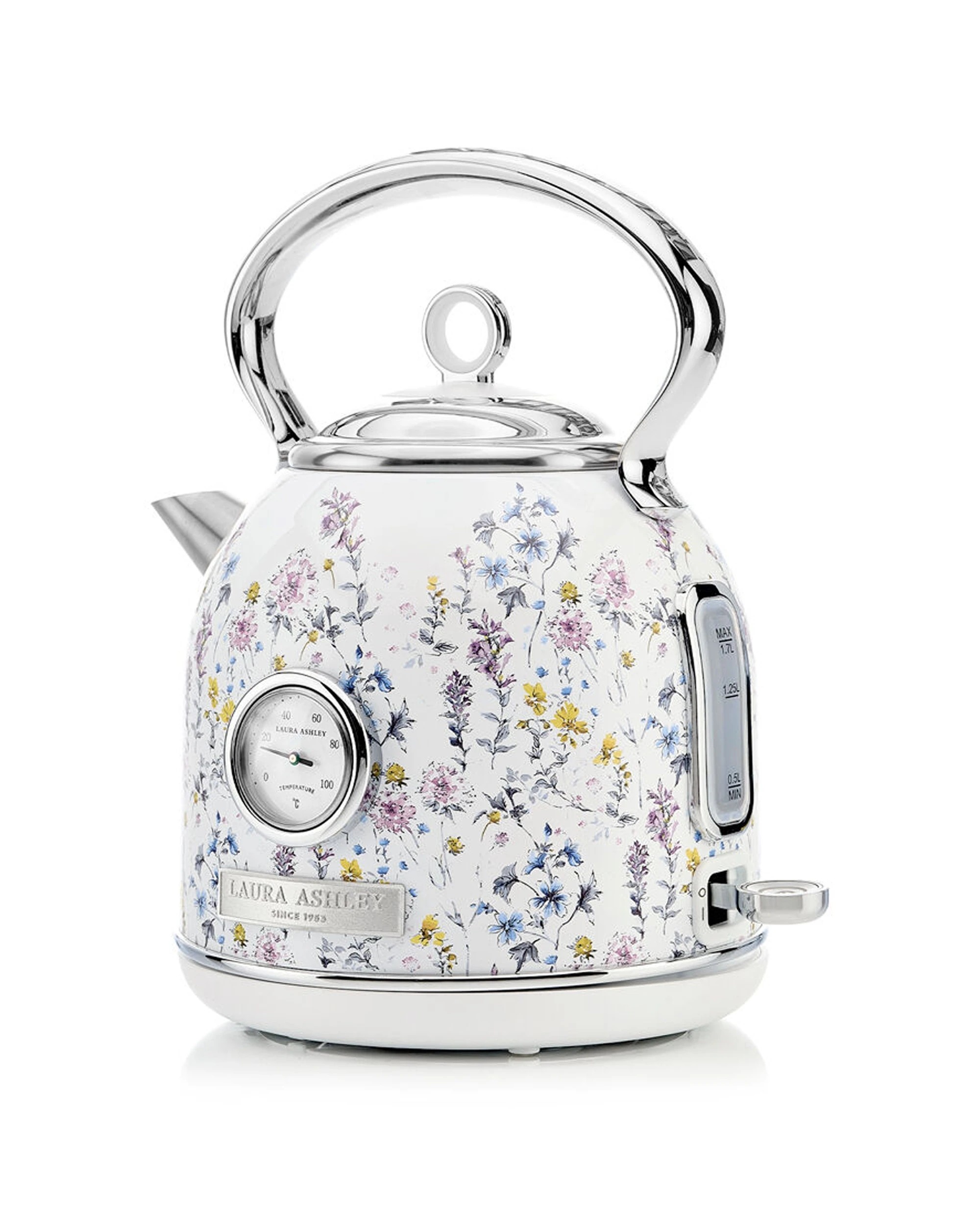 9 LAURA ASHLEY 1.7L Dome Electric Kettle 2 Slice Toaster Set Stainless Steel
 - multi, 9 of 9