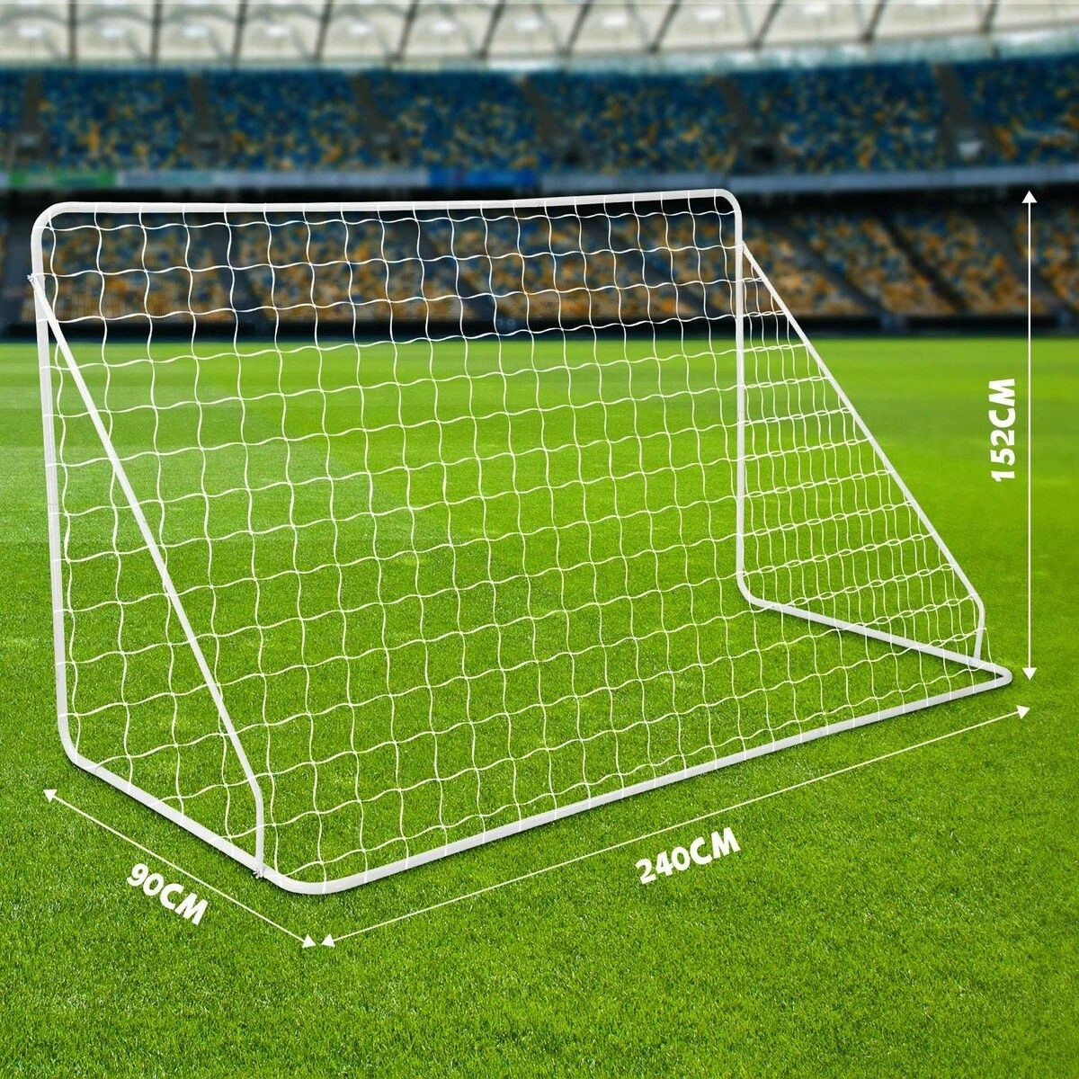 5 Ausway Soccer Goal Set Football Net Metal Frame Backyard Training, 5 of 6