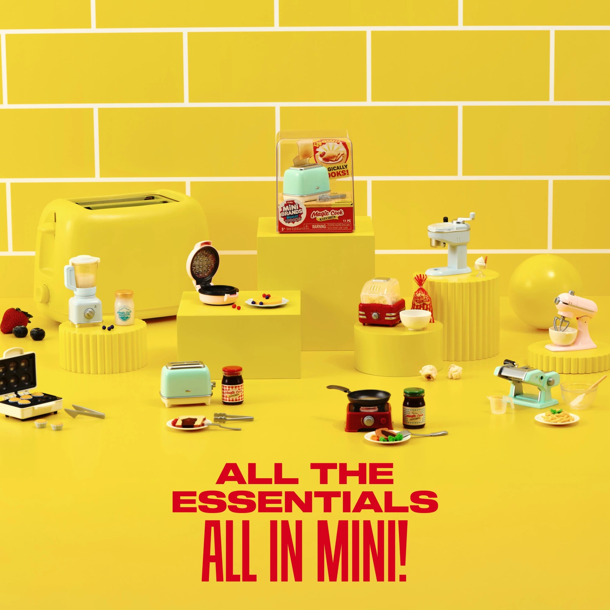 4 ZURU Mini Brands Really Works Magic Cook Kitchen Capsule Series 1 - Assorted, 4 of 9