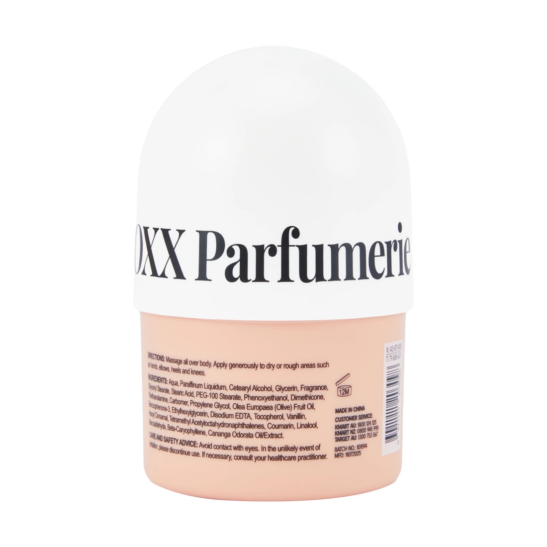 3 OXX Fragrance Vanille Body Butter 240ml - Vanilla, Almond & Sandalwood, 3 of 3