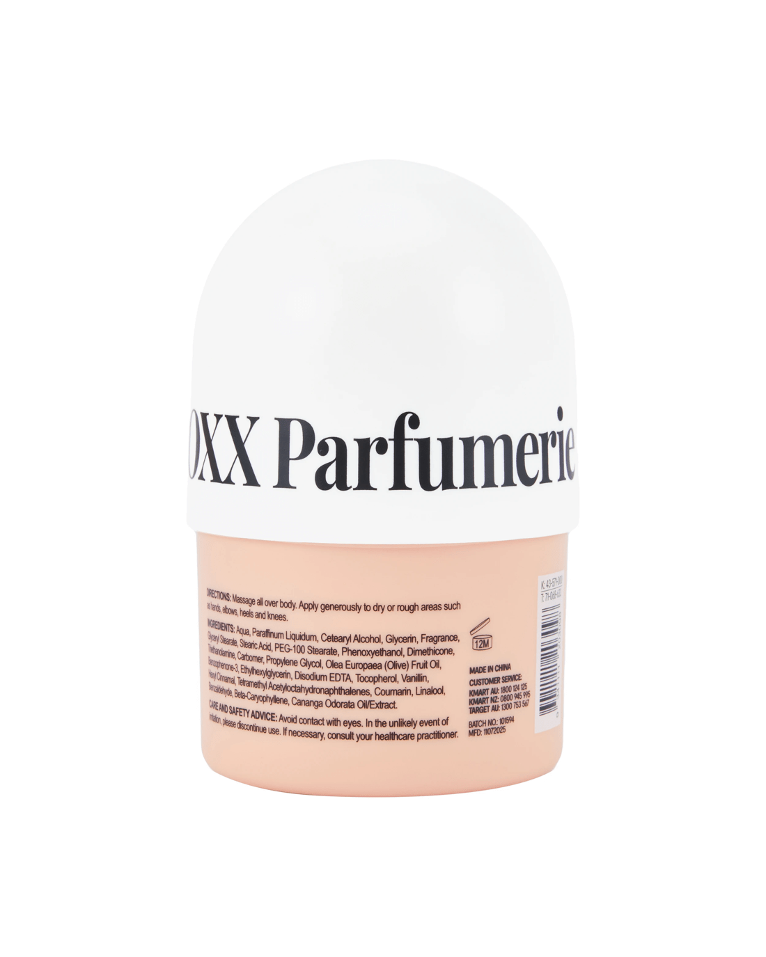 3 OXX Fragrance Vanille Body Butter 240ml - Vanilla, Almond & Sandalwood, 3 of 3