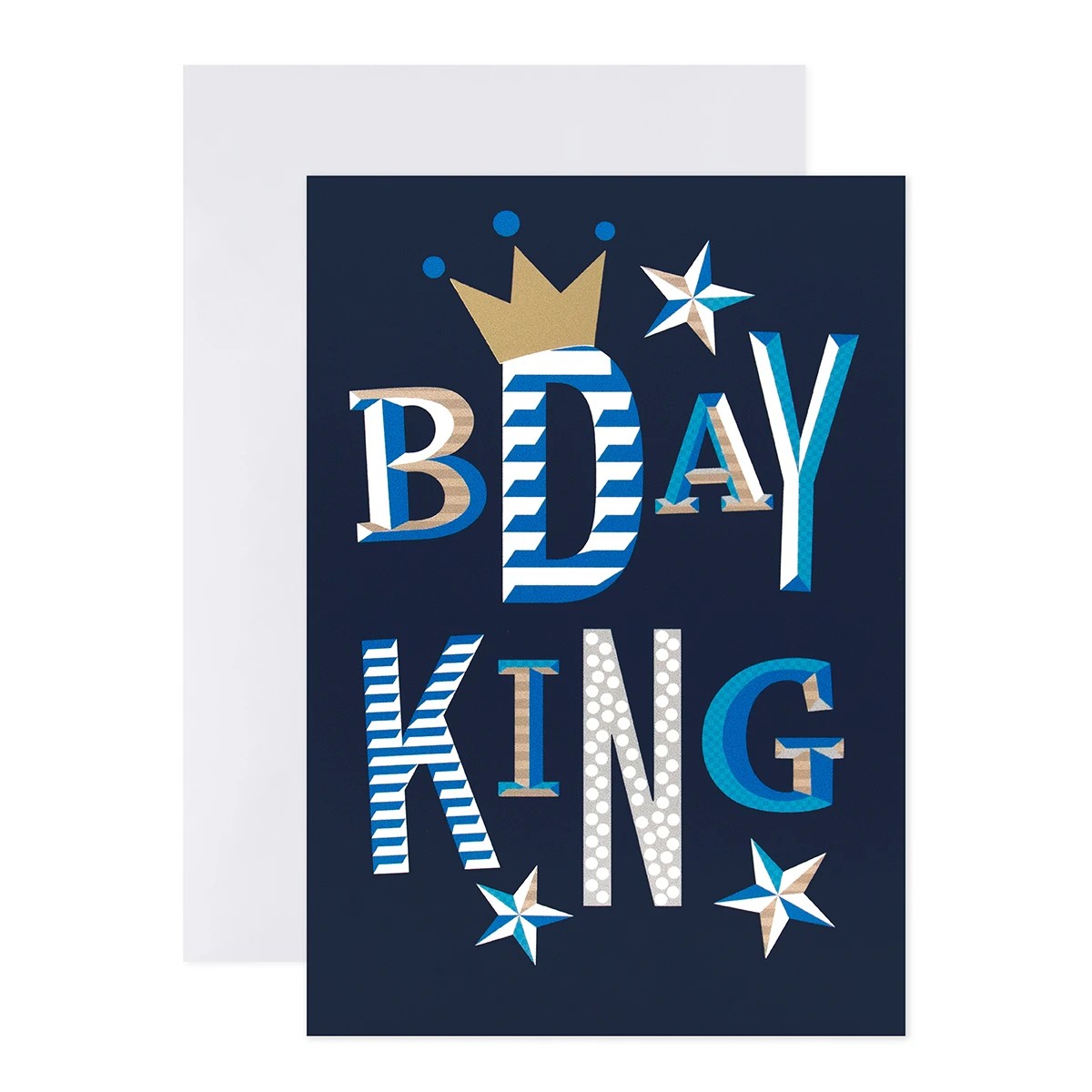 1 Connections from Hallmark Birthday Card - Bday King, 1 of 3