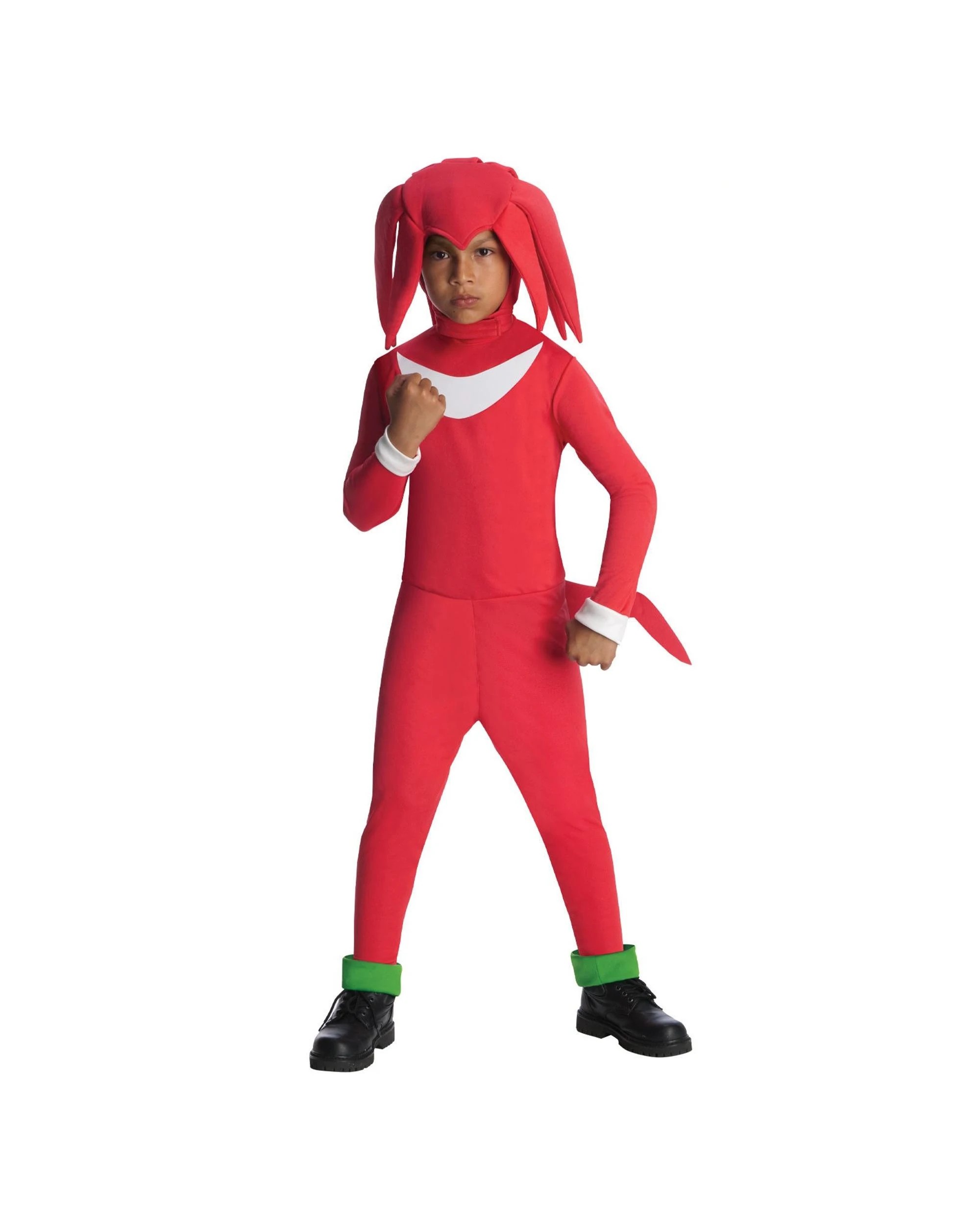 1 Sonic the Hedgehog Knuckles Costume Size 3-4 Years, 1 of 4