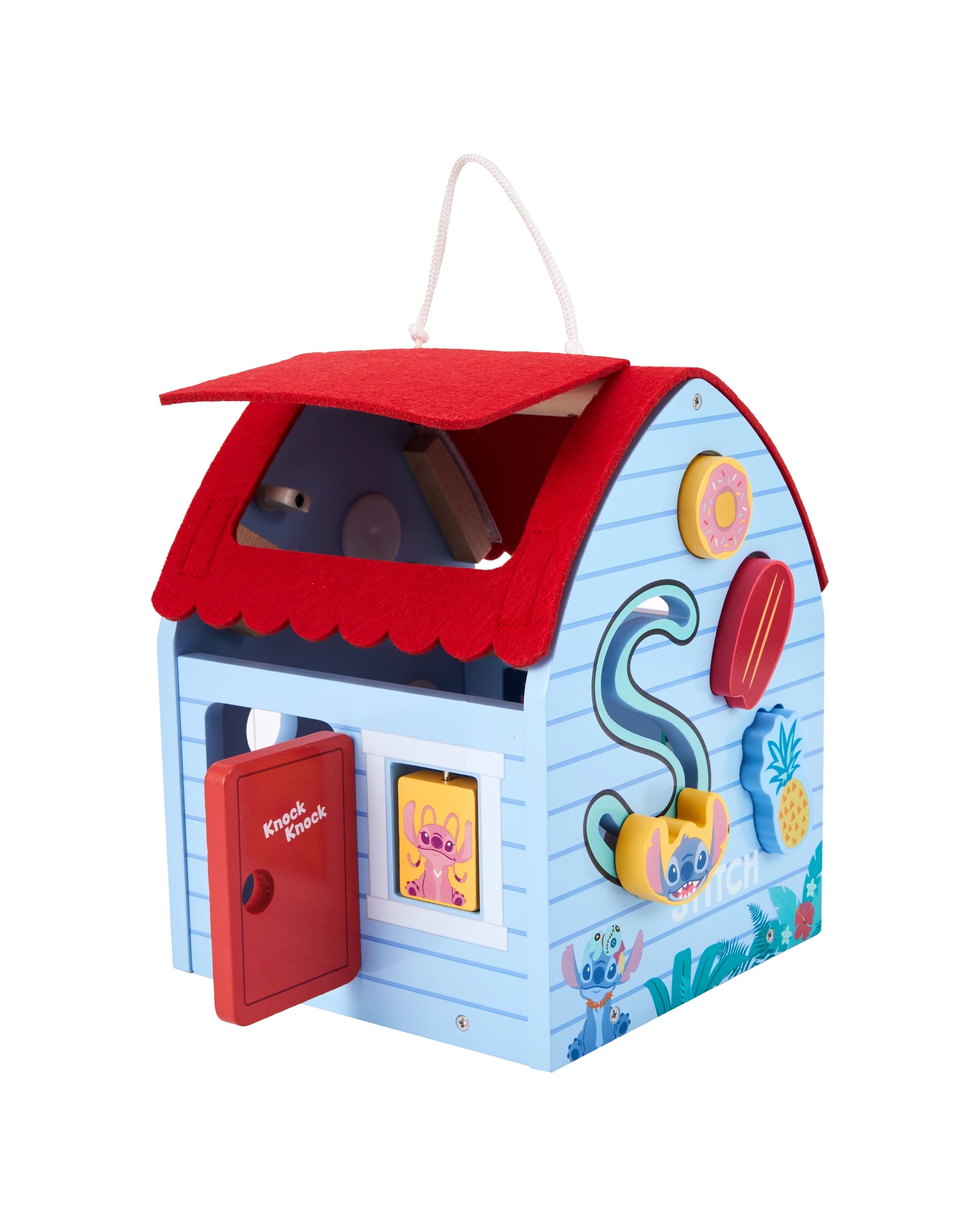 4 Disney Wooden Toys Stitch Activity House Playset, 4 of 7
