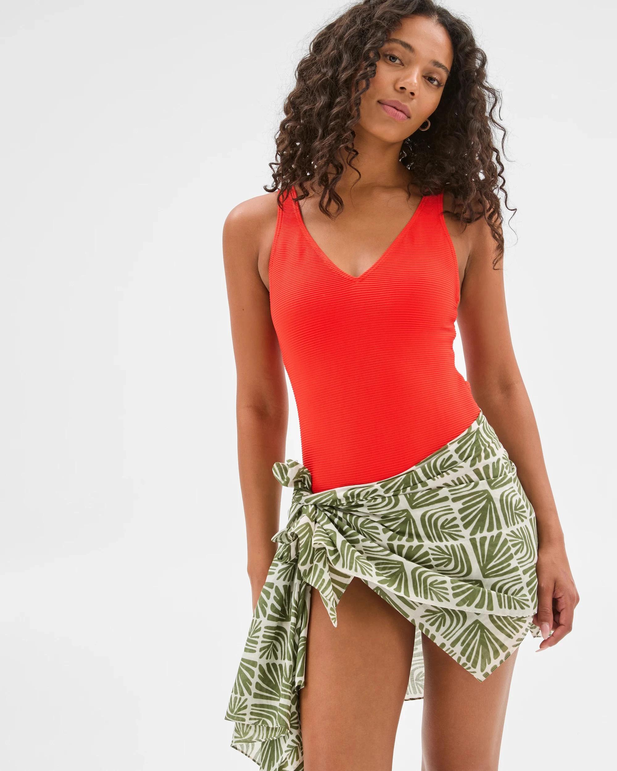 3 Target Beach Sarong with Bag GREEN FERN, 3 of 7