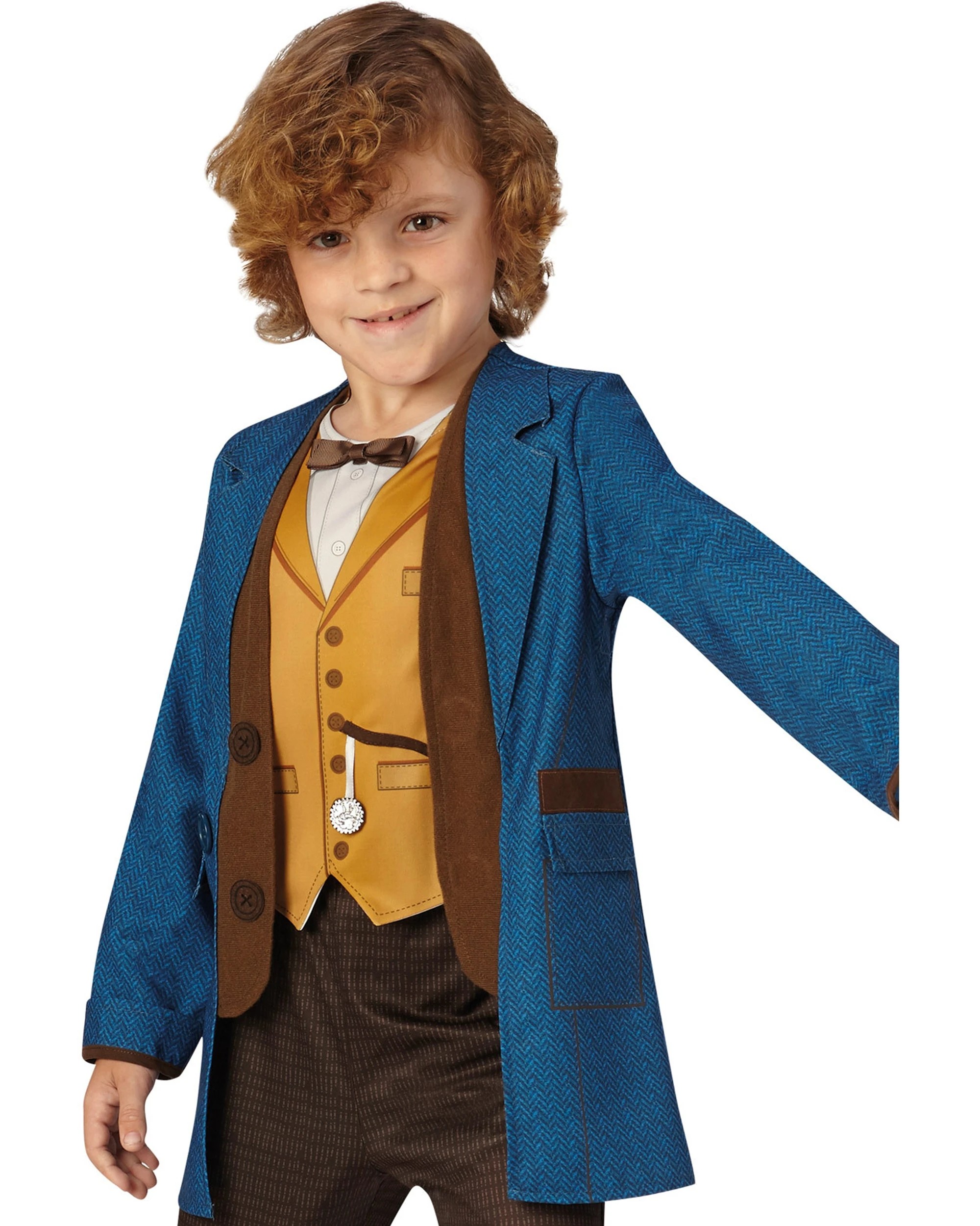 2 Harry Potter Newt Scamander Deluxe Boys Kids Costume L - Multi, 2 of 3