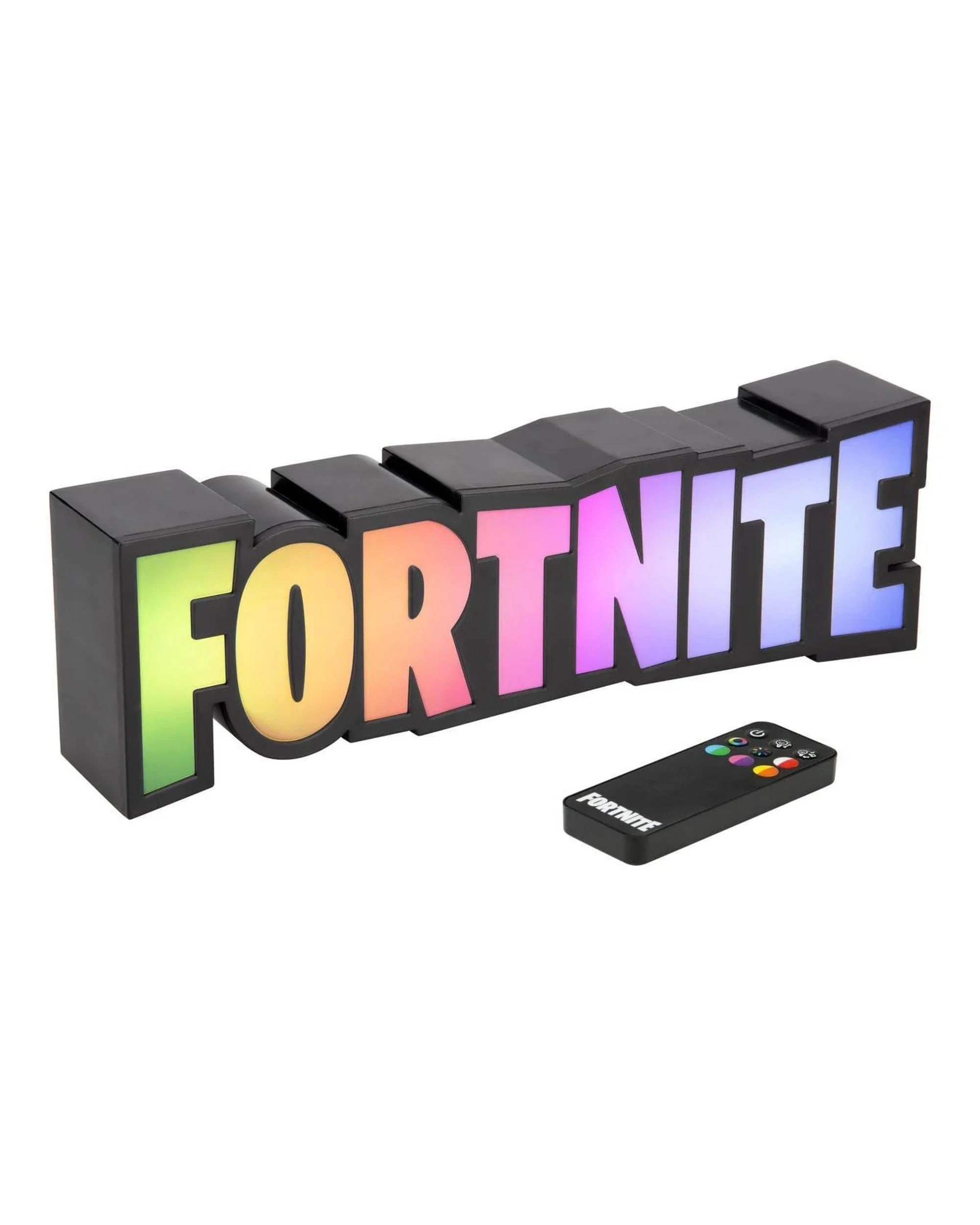 3 Paladone Fortnite Logo RGB Light with Remote - Multi, 3 of 4