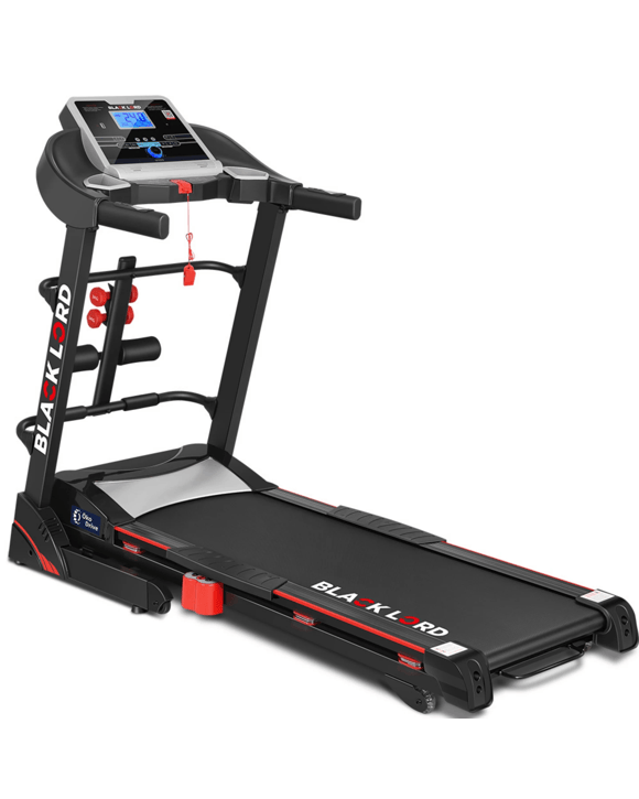 Black Lord Treadmill Electric Auto Incline Home Gym Exercise Run Machine