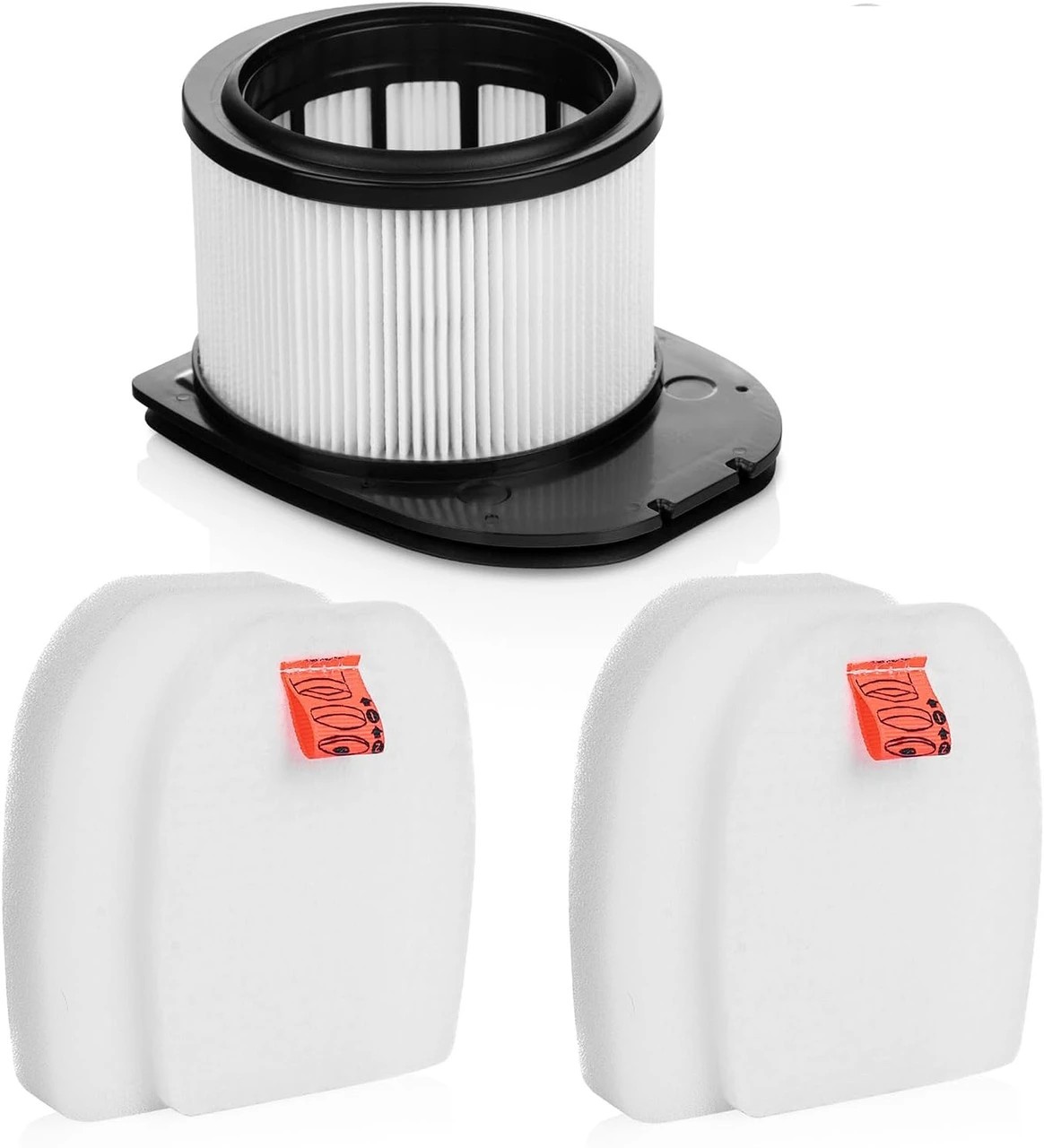 1 Hygieia Filter Kit For Shark Stratos IZ400 & IZ420 Cordless Pet Pro Vacuum Cleaners - White, 1 of 1