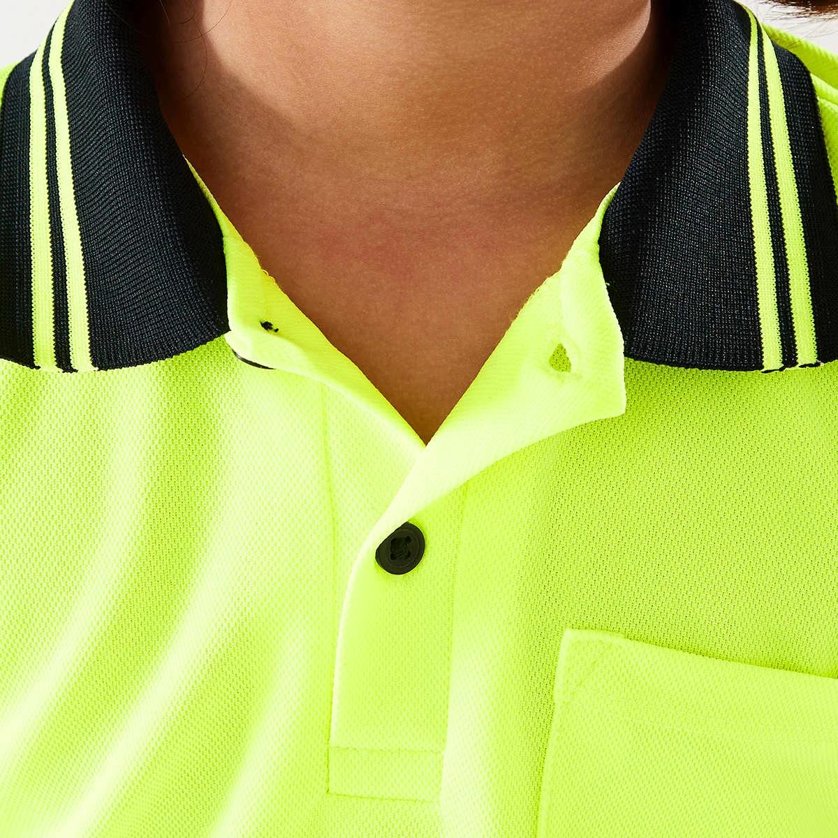 4 Mini Me Work Polo T-shirt Yellow, 4 of 10