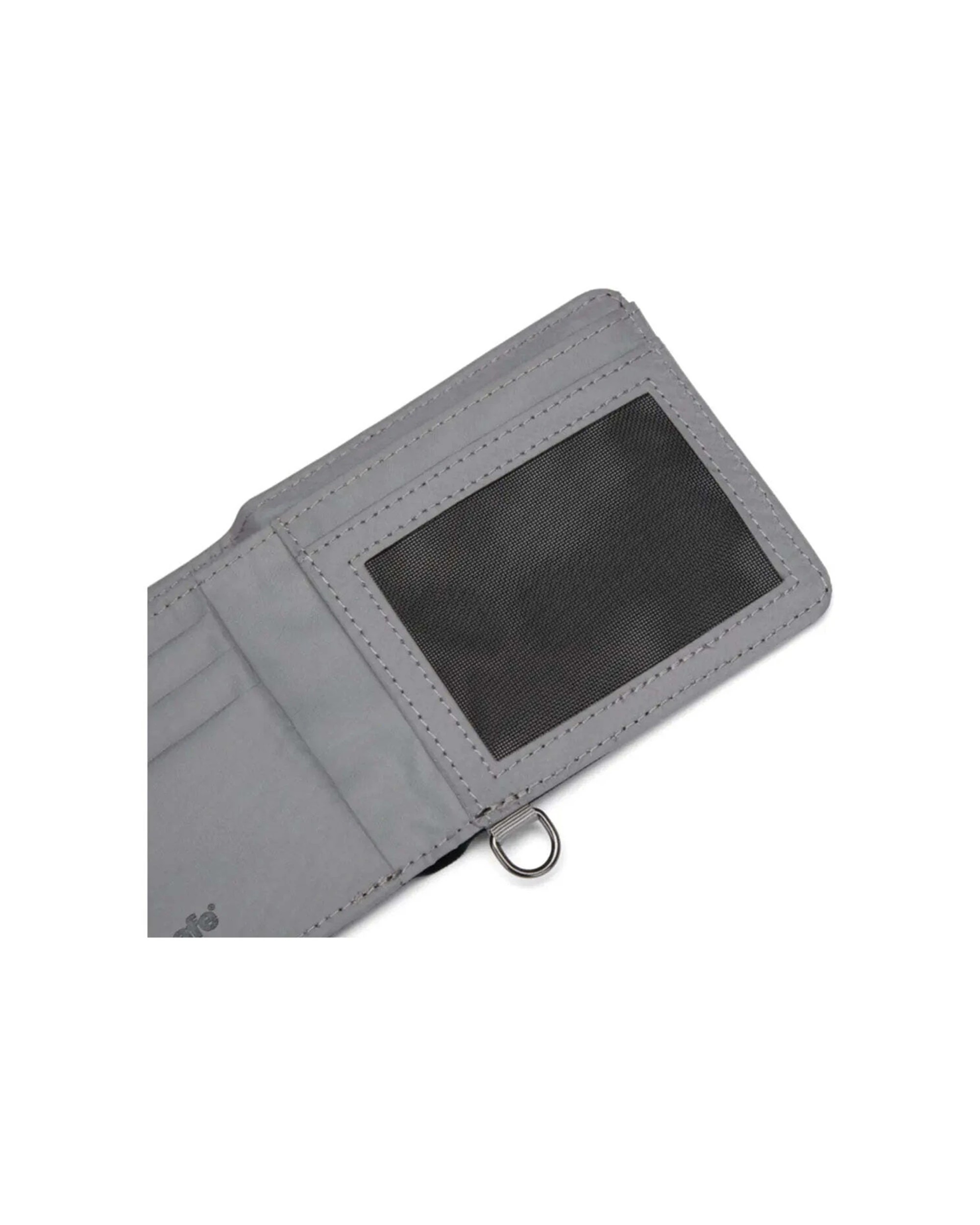 7 Pacsafe RFIDsafe Bifold Wallet RFID Blocking Recycled Slim Profile Jet - Black, 7 of 7