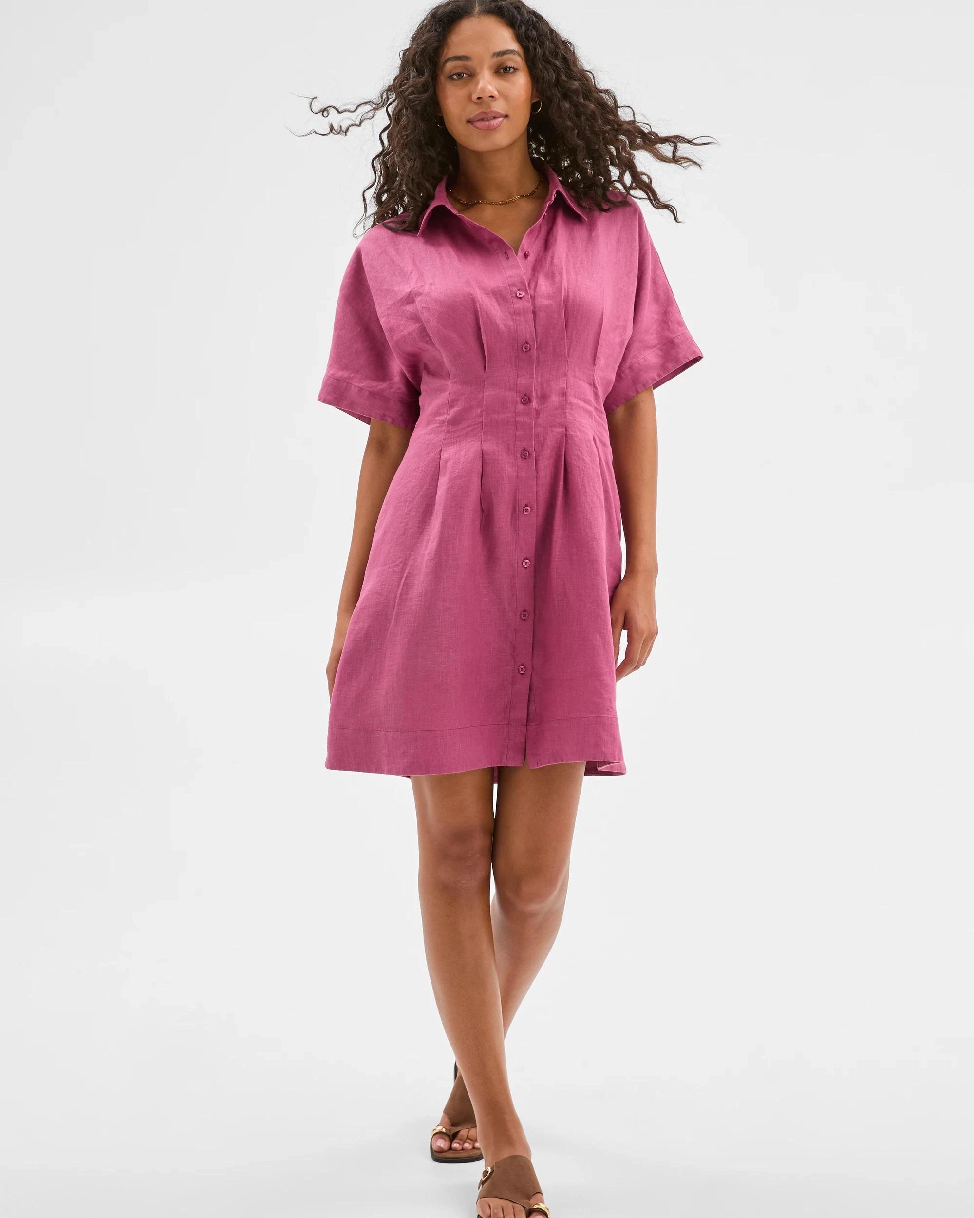 womens t shirt maxi dress YeGine Oversize Tshirt Plus Size Short Sleeve Dress with Pockets Dark Blue XL at Amazon Women's Clothing store SCHL005953_G_XL Color:Rose3 kuroko shirai purple dress