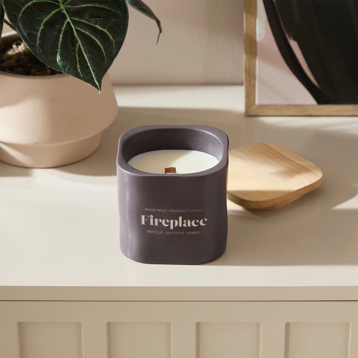 6 Fireplace Wood Lid Fragrant Candle, 6 of 6